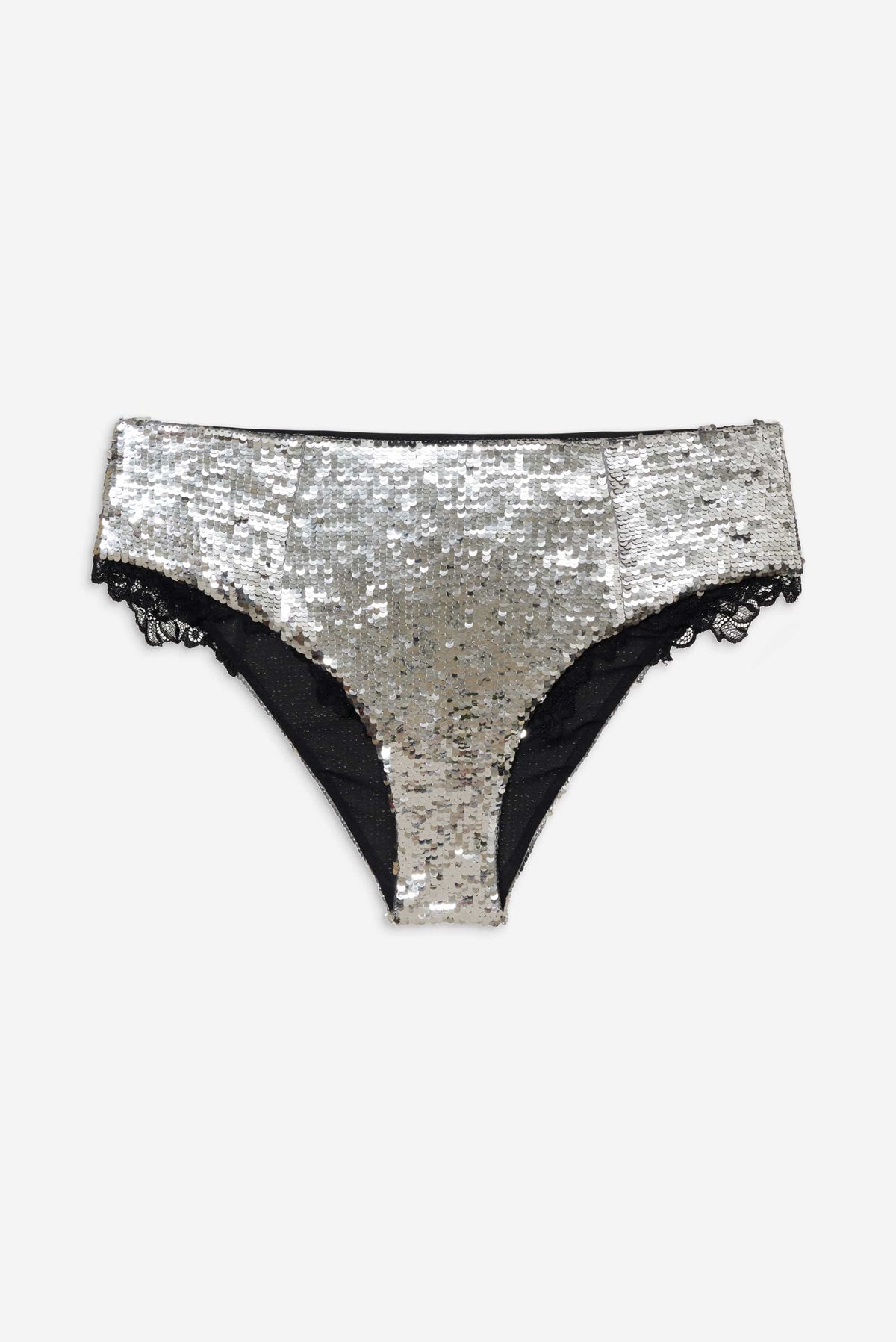 Maia High-waist Panty - Silver