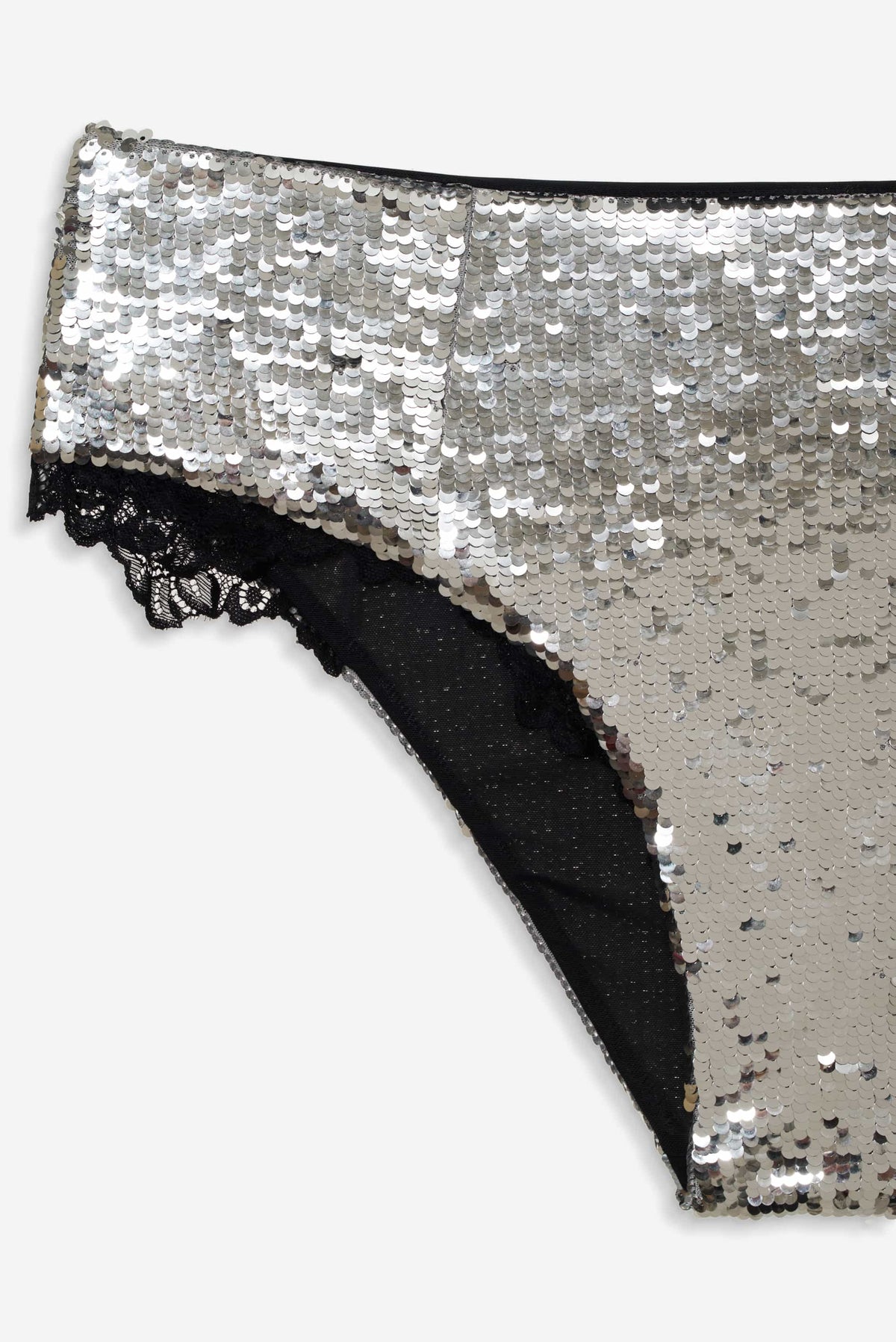 Maia High-waist Panty - Silver