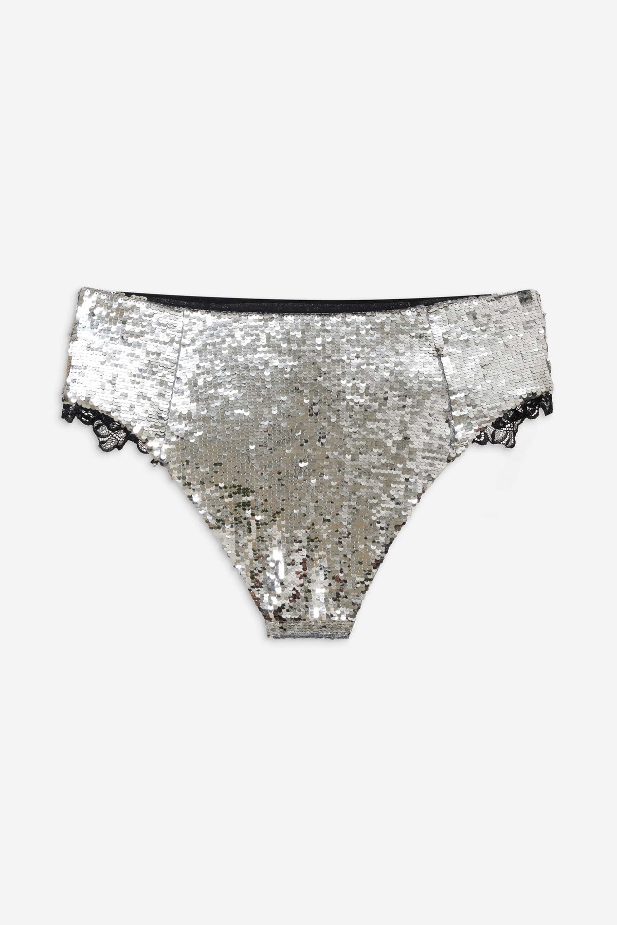 Maia High-waist Panty - Silver