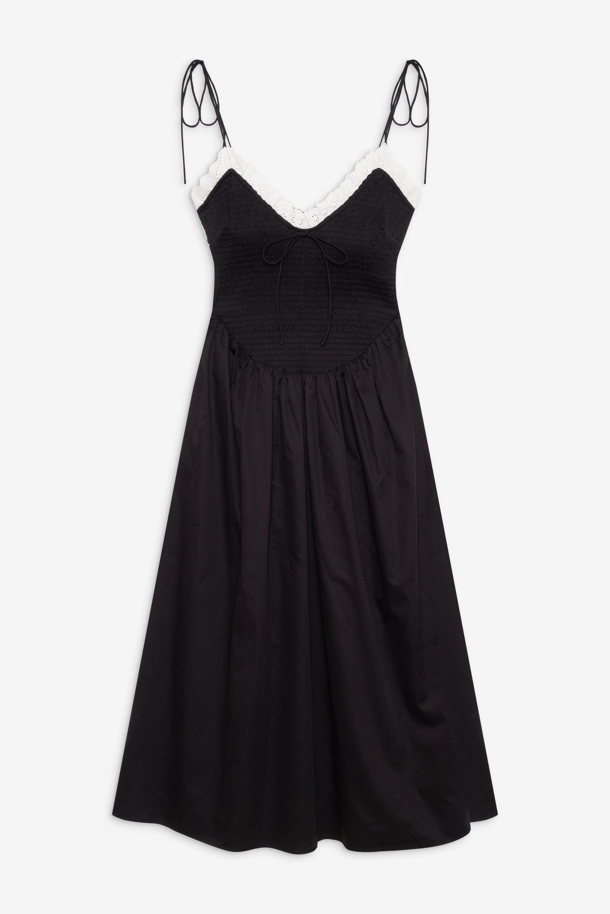 Bethany Midi Dress - Black