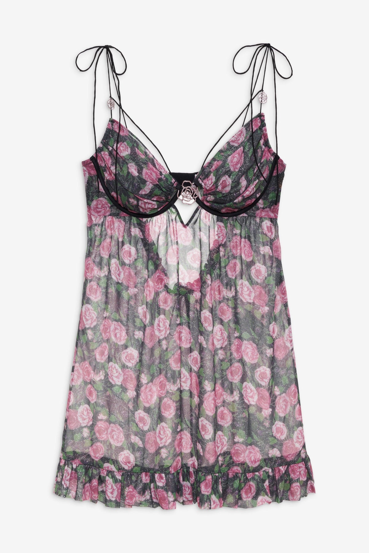 Ciara Slip Dress - Black