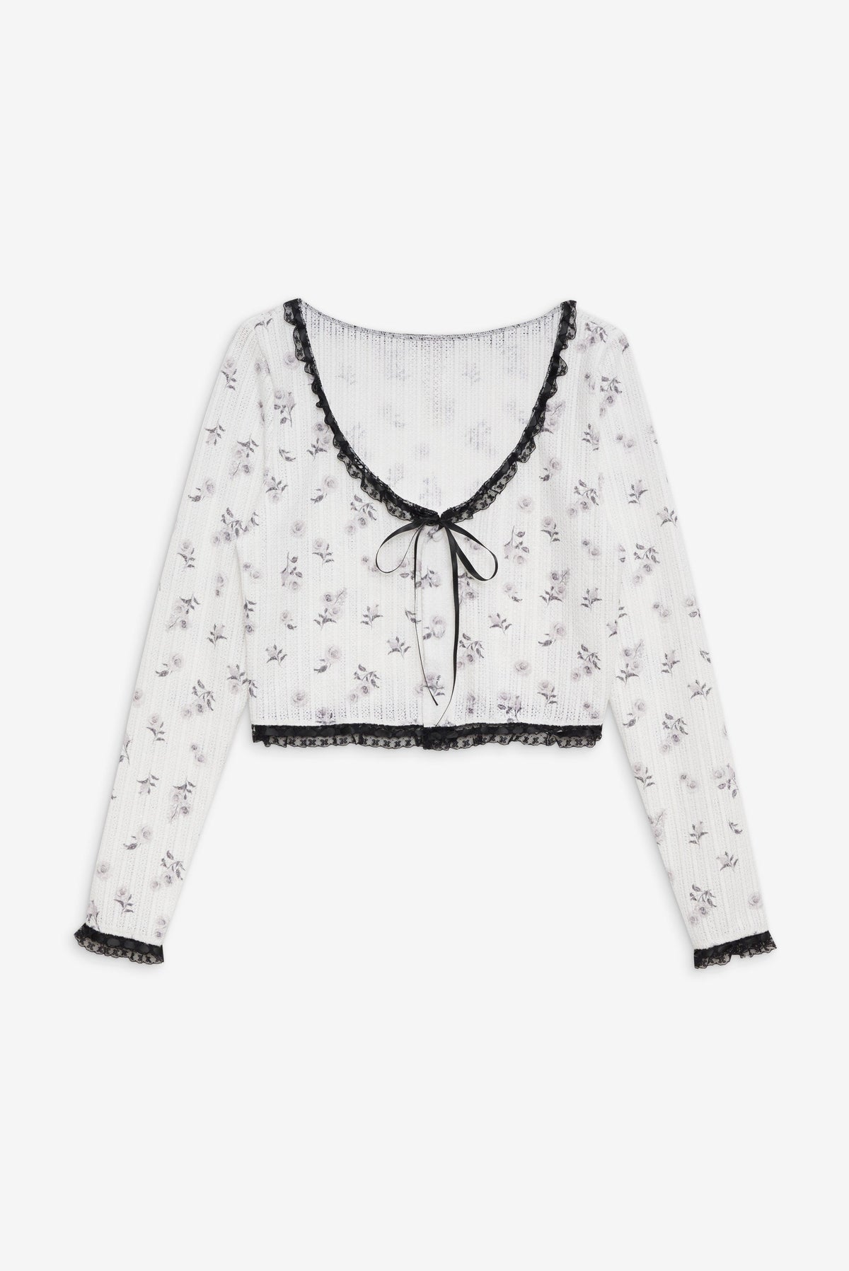 Fawn Cardigan - White