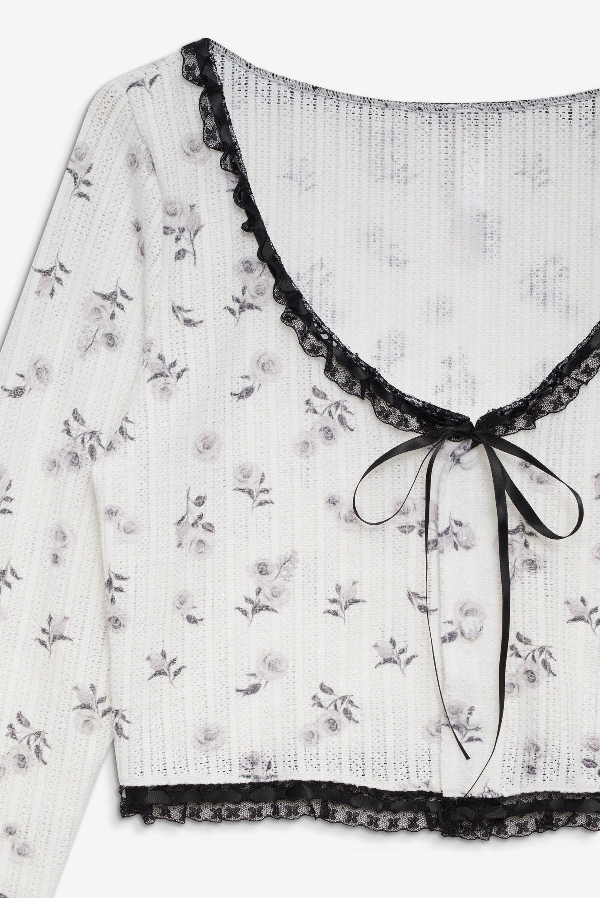 Fawn Cardigan - White