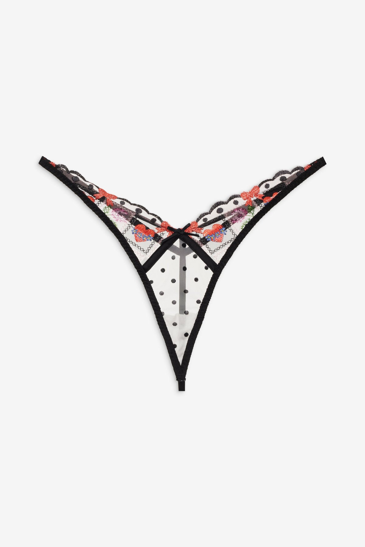 Paris Thong Panty - Red