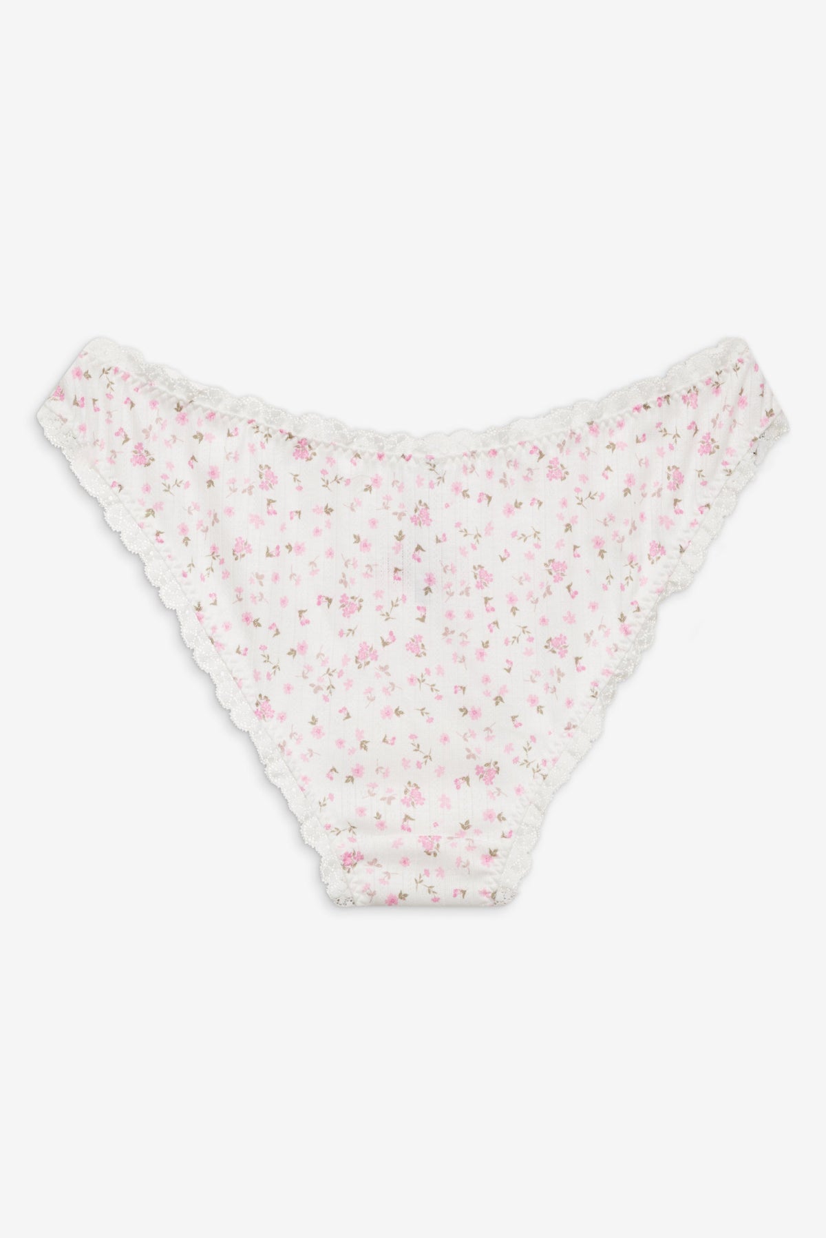 Floral Panty 3-Pack - White
