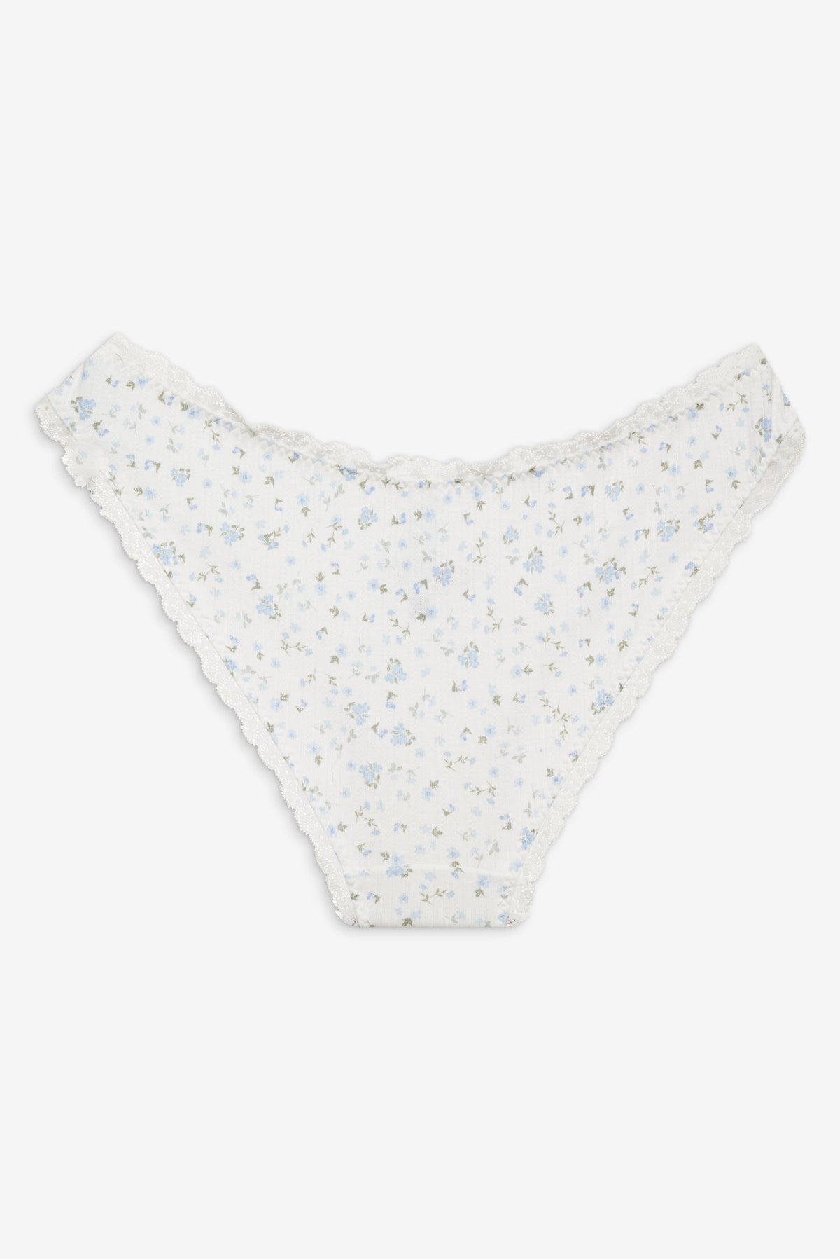 Floral Panty 3-Pack - White