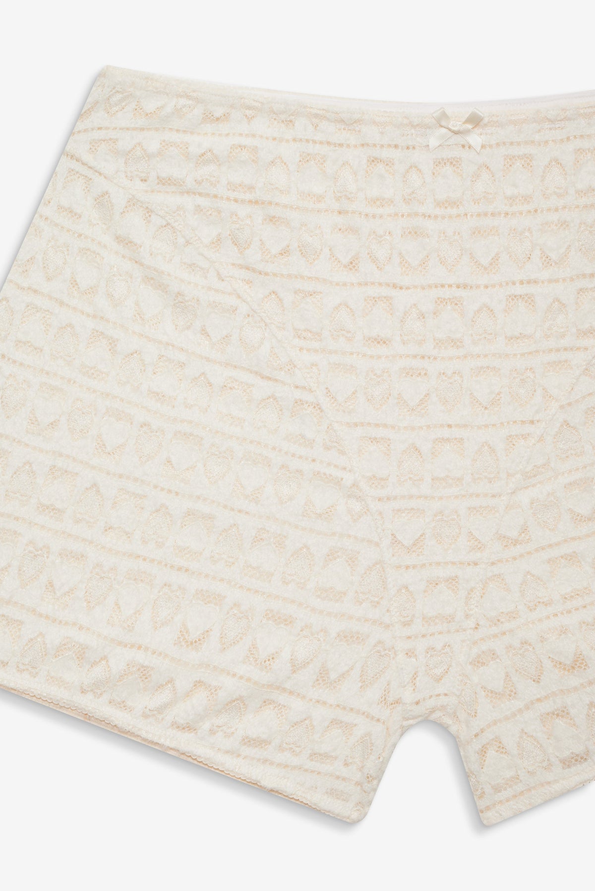 Reba Sleep Boyshort - White