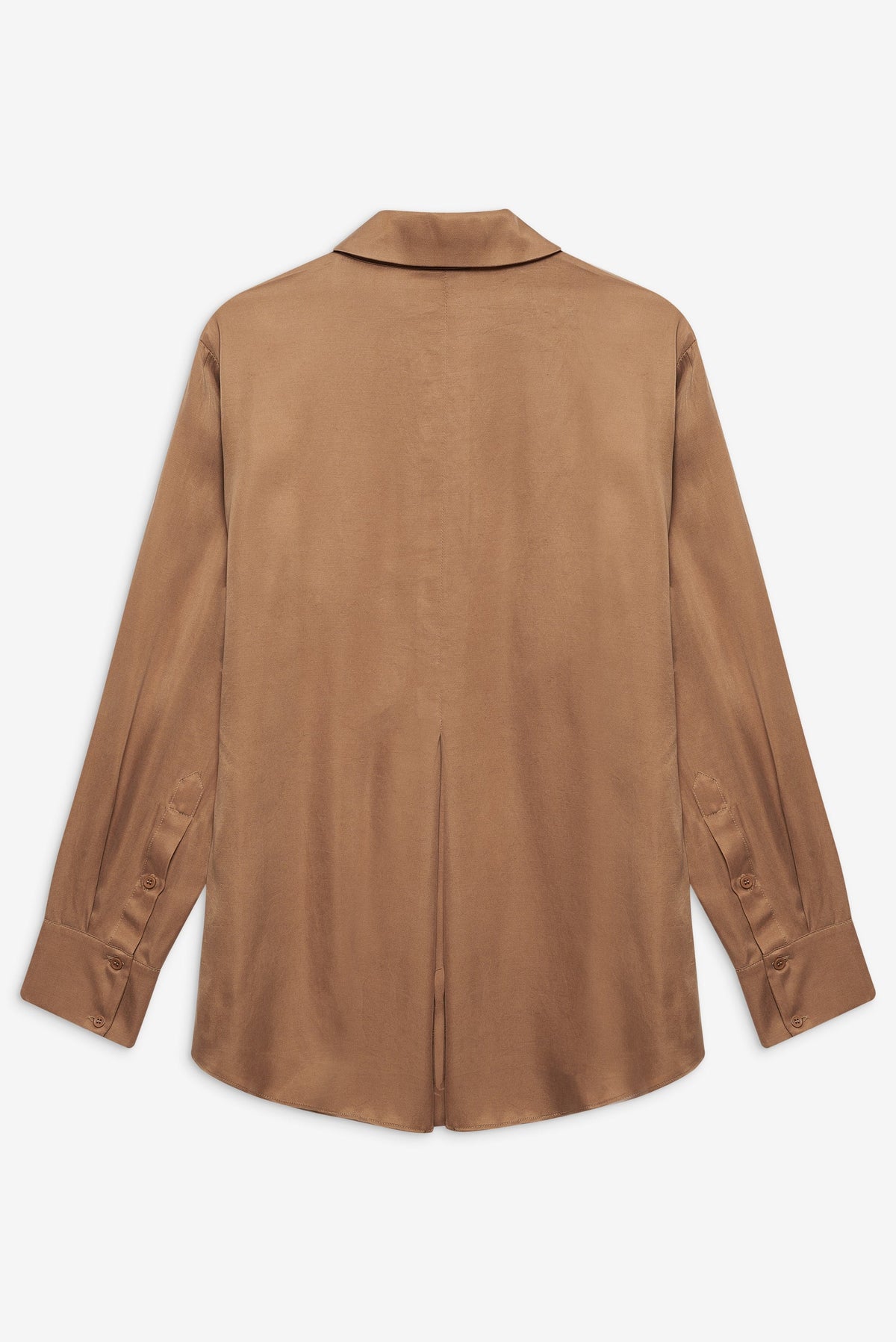 Clarabell Button Down Shirt - CAMEL