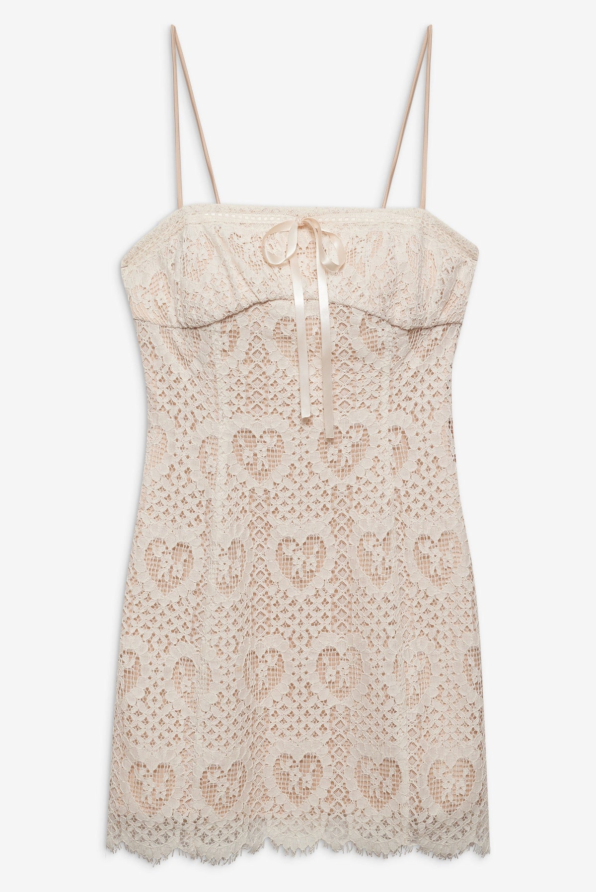 Claire Mini Dress - Cream