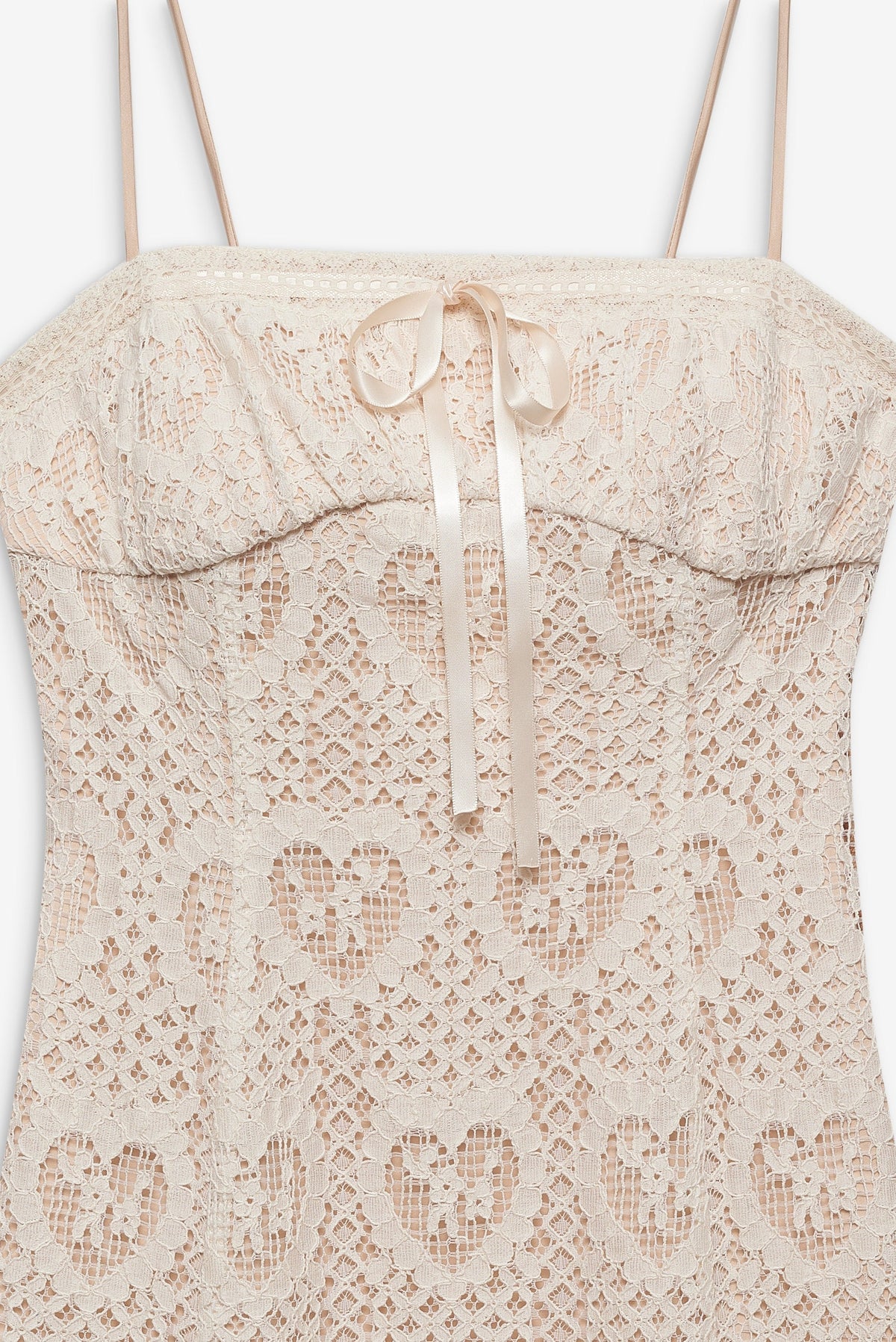 Claire Mini Dress - Cream