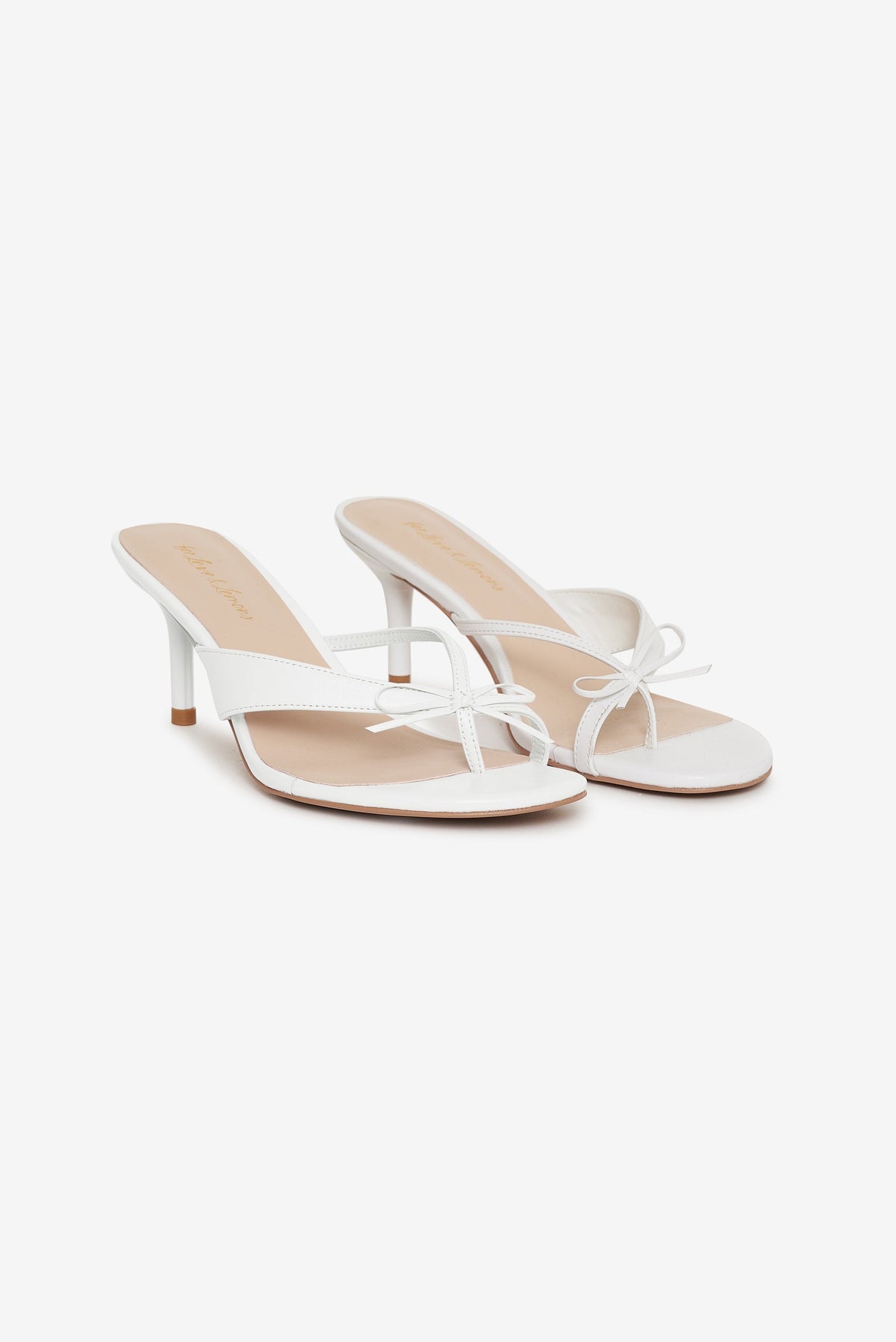 Elea Heel - White