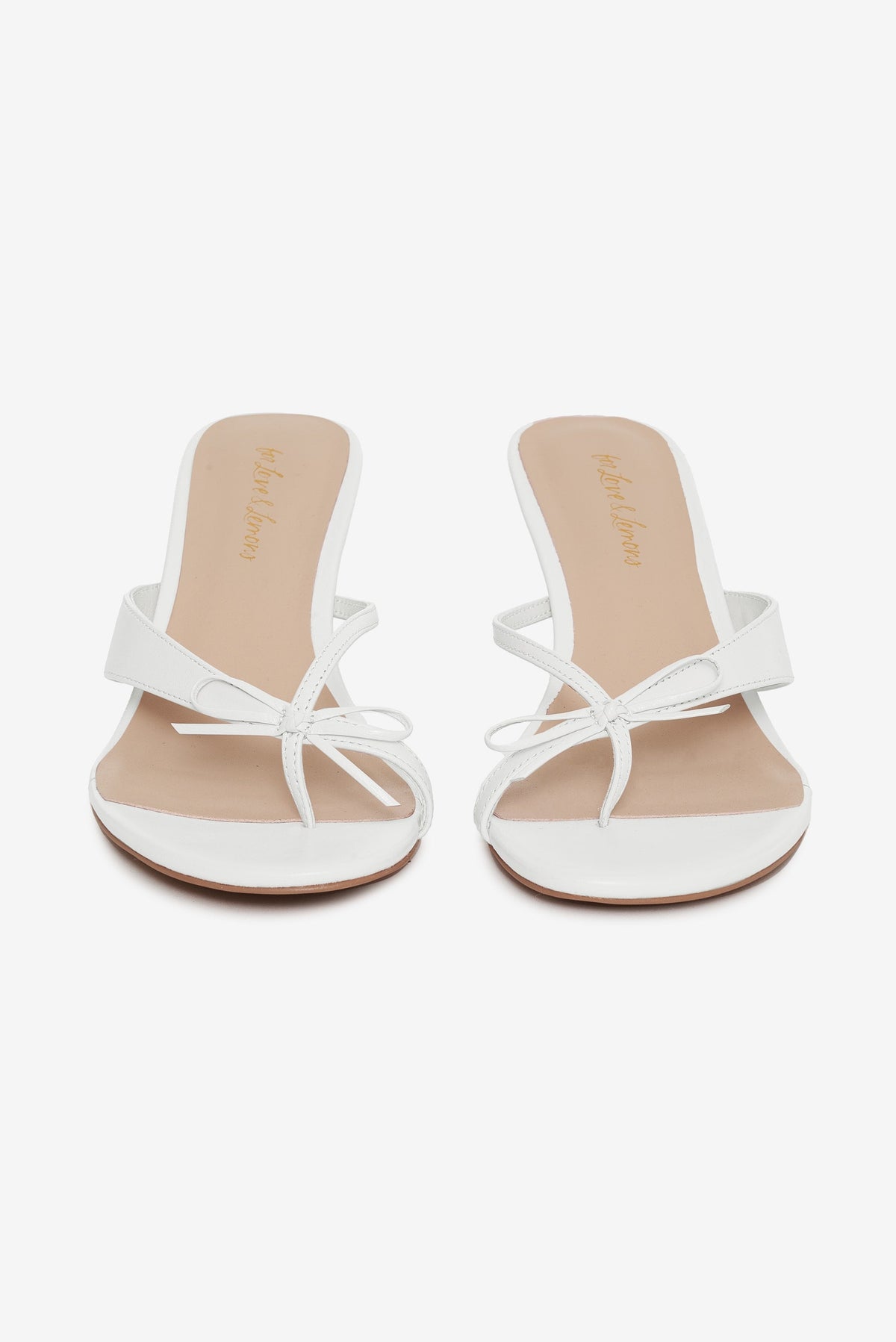 Elea Heel - White