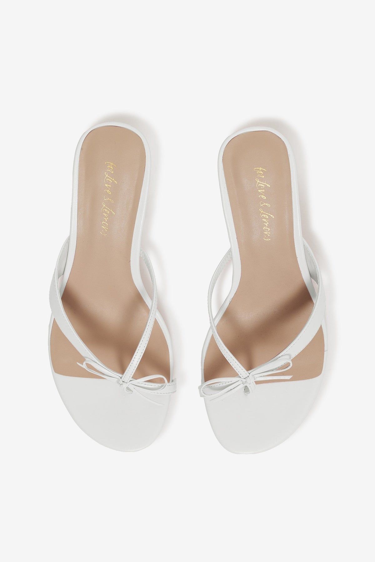 Elea Heel - White