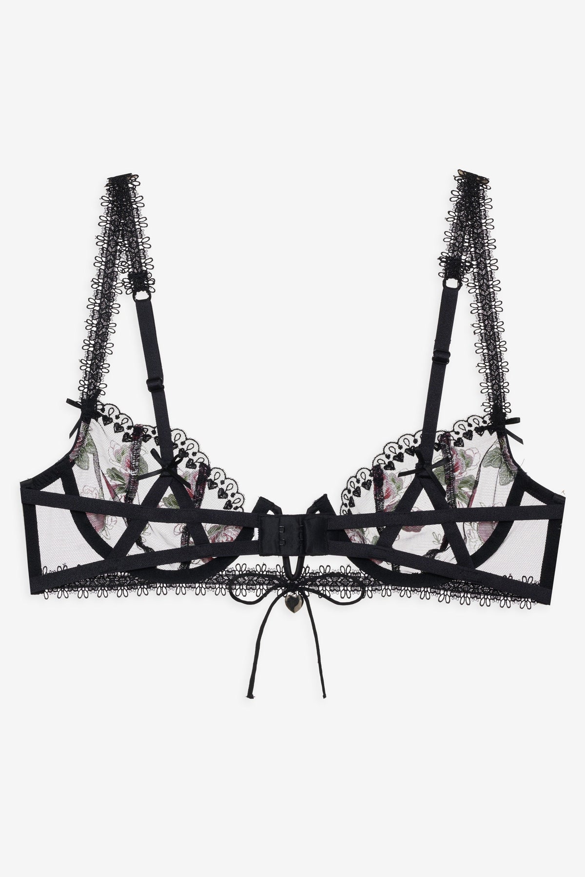 Love Garden Underwire Bra - Black