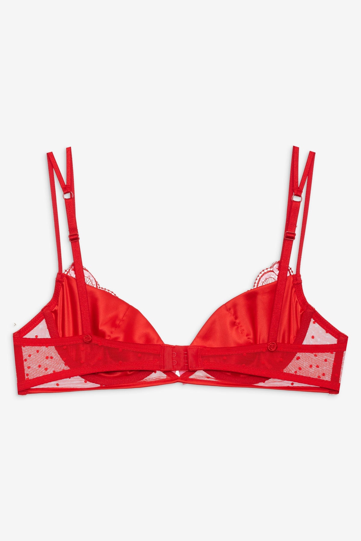 Heartbeat Underwire Bra - Red