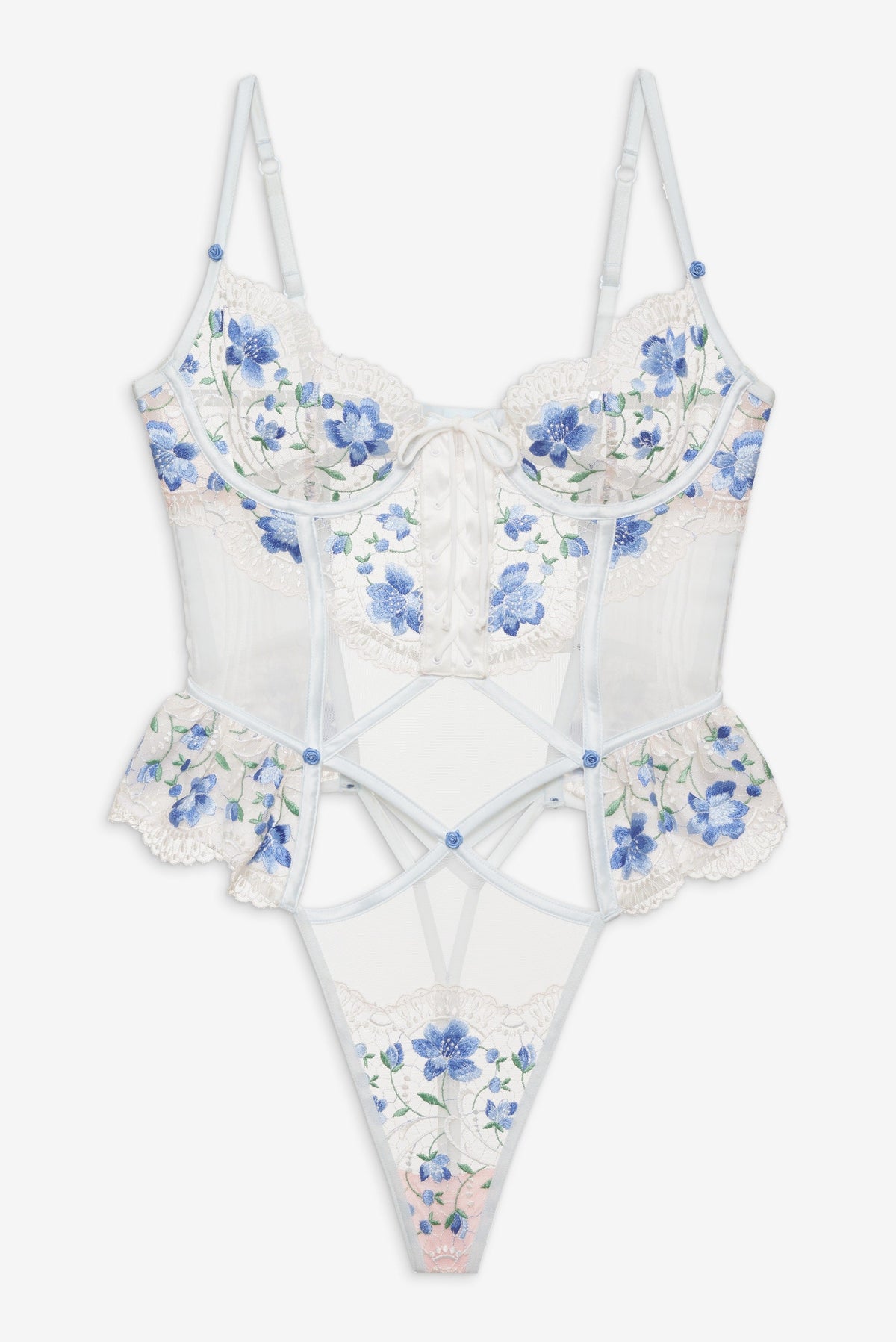 Festival Rose Teddy - Blue
