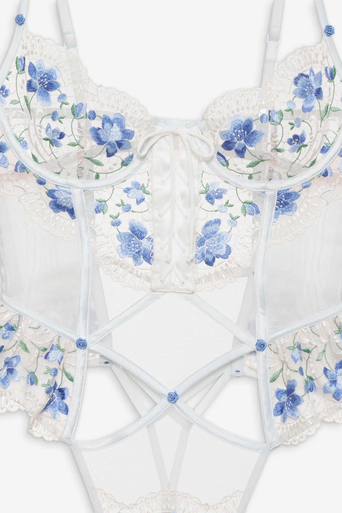 Festival Rose Teddy - Blue