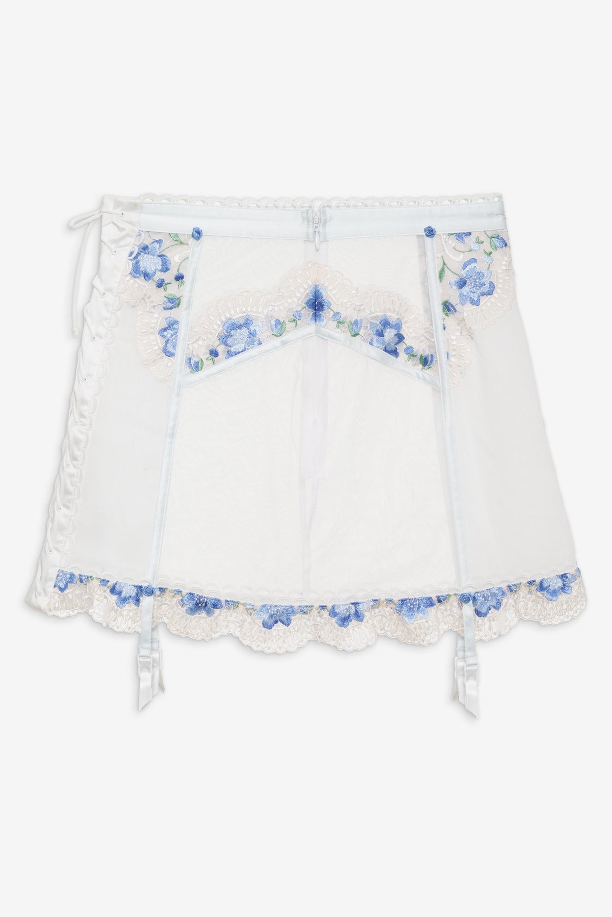 Festival Rose Skirt - Blue