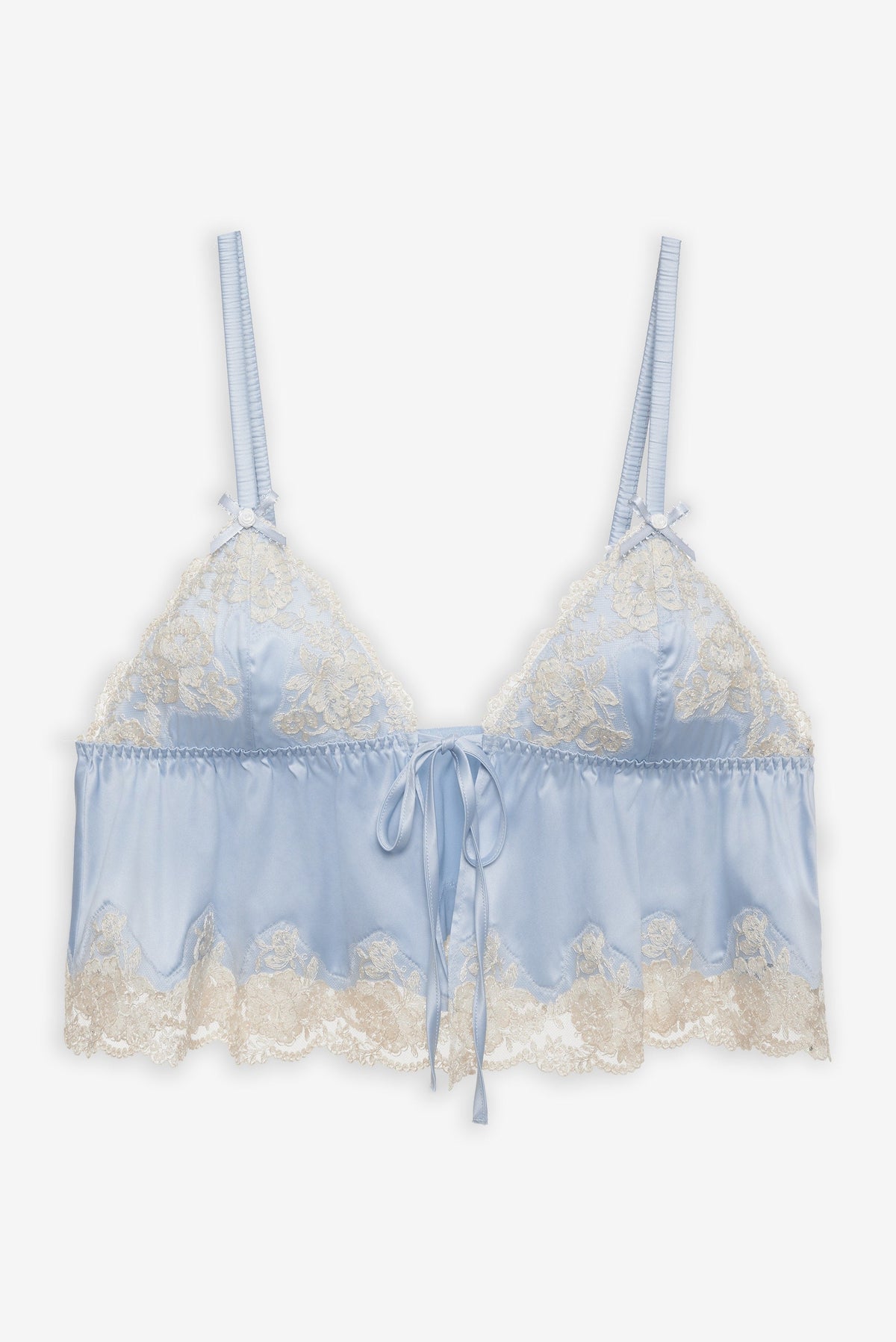 Jaden Sleep Top - Dusty Blue