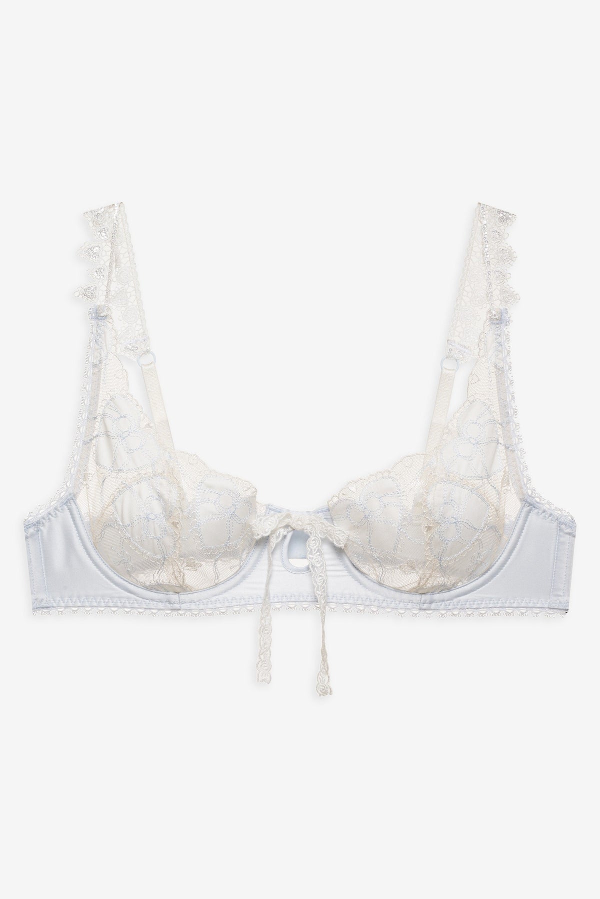 Pure Heart Underwire Bra - White