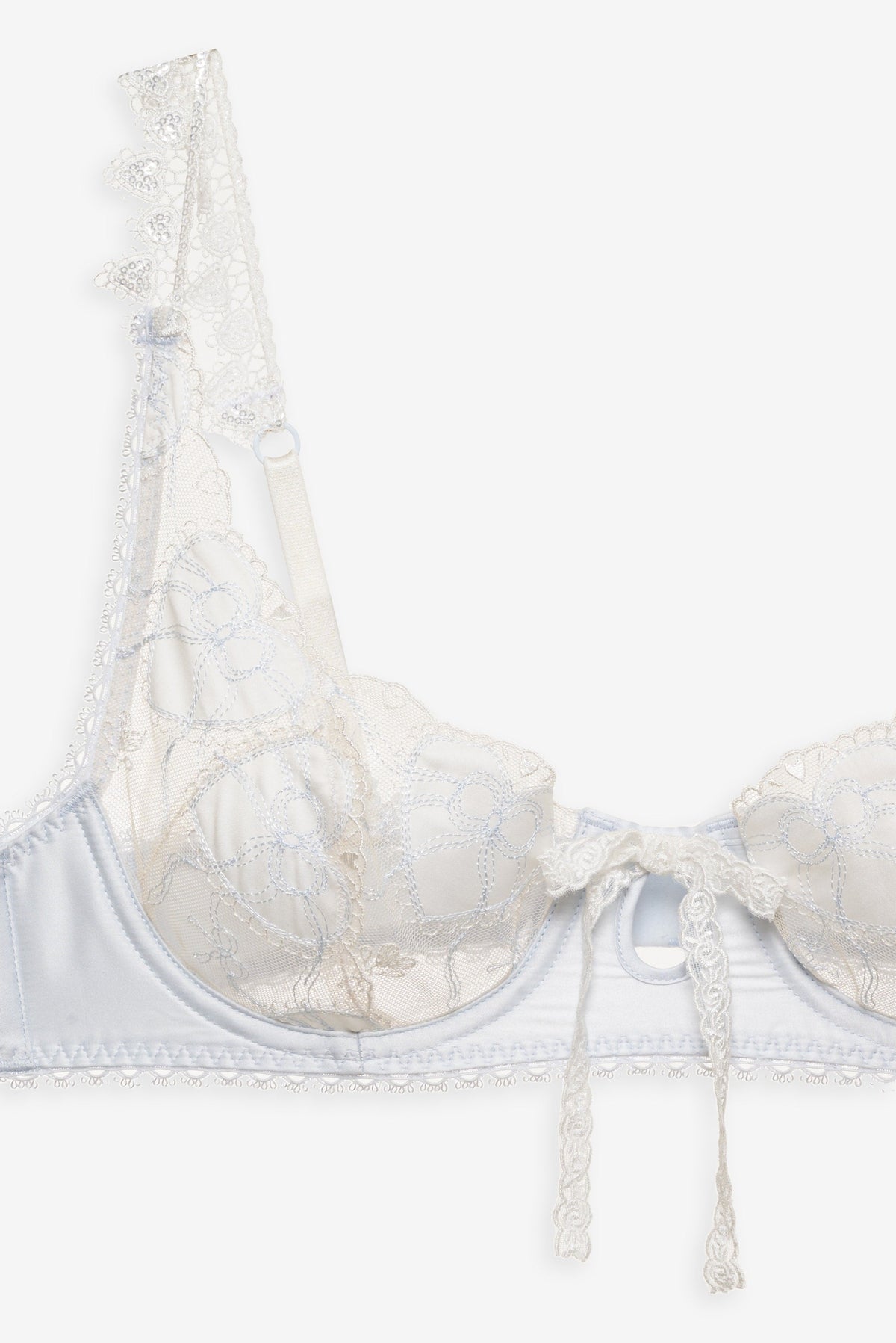 Pure Heart Underwire Bra - White