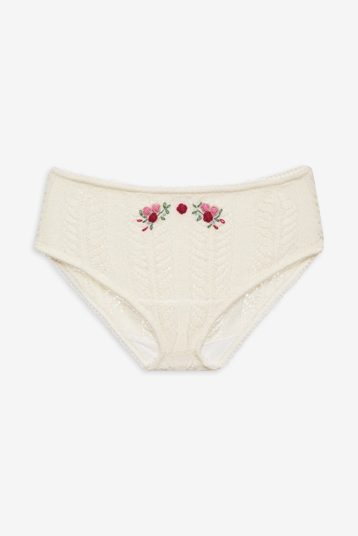Nathalie Cheeky Panty - White