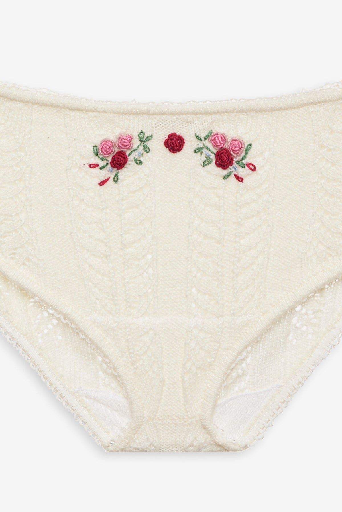 Nathalie Cheeky Panty - White