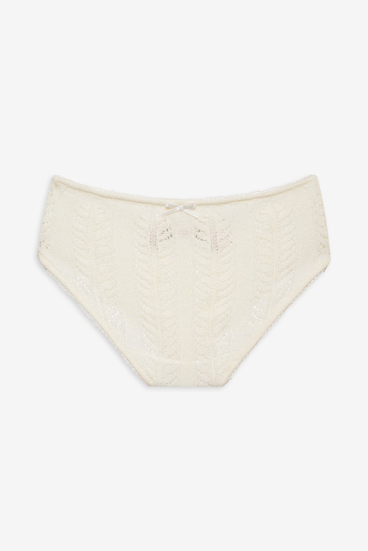 Nathalie Cheeky Panty - White