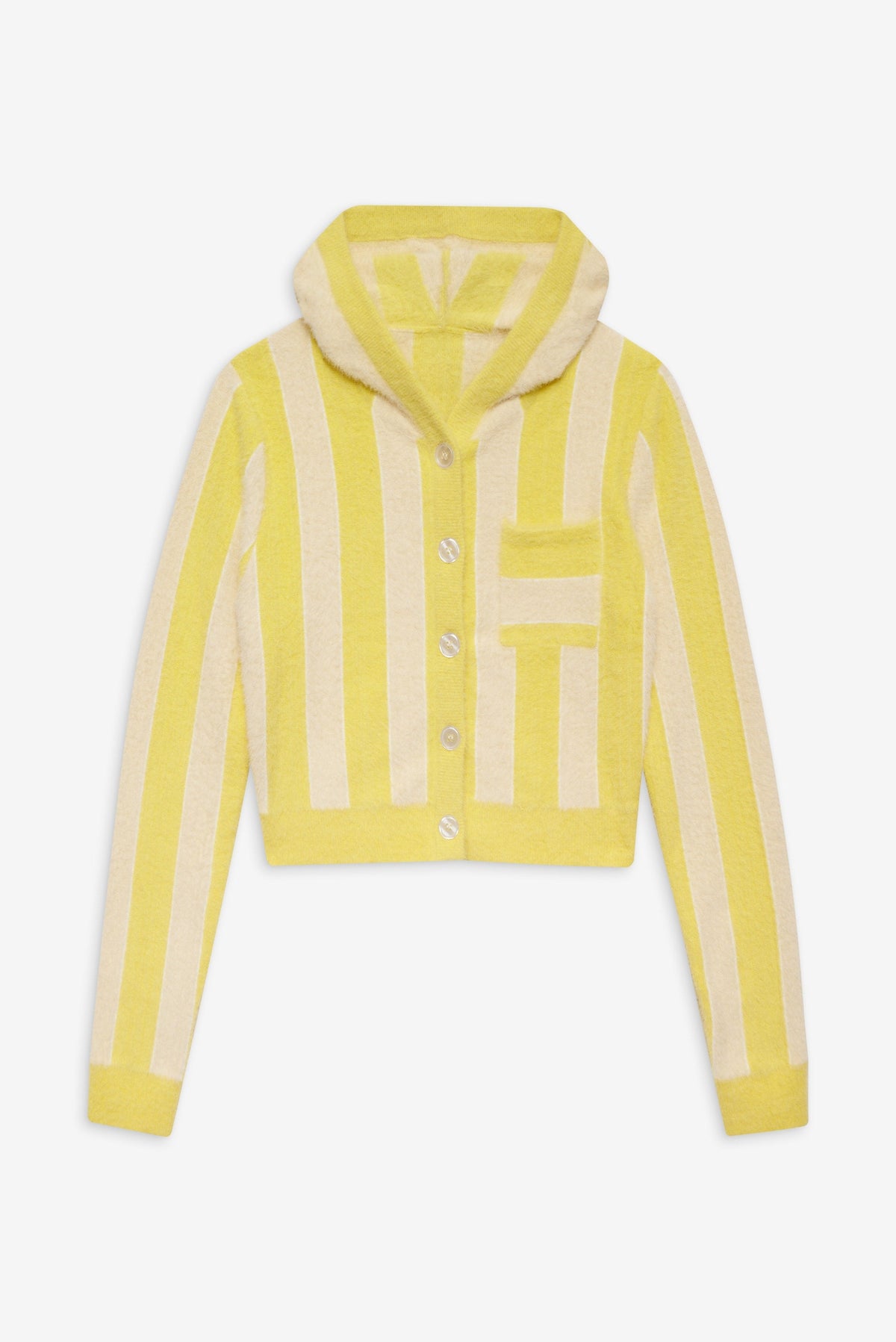 Sleepy Stripe Hoodie - Yellow