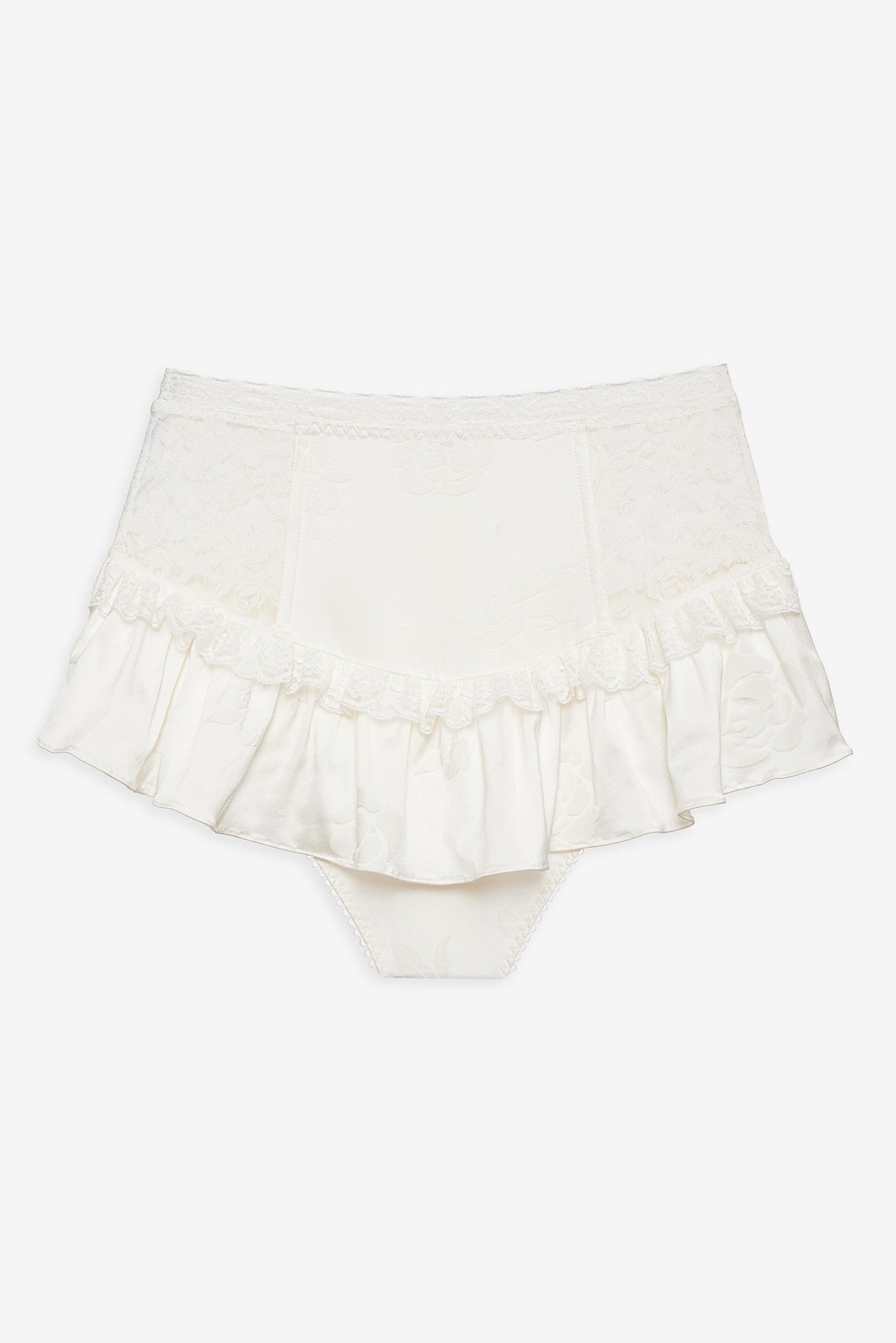 Lana Corset Skirt - White