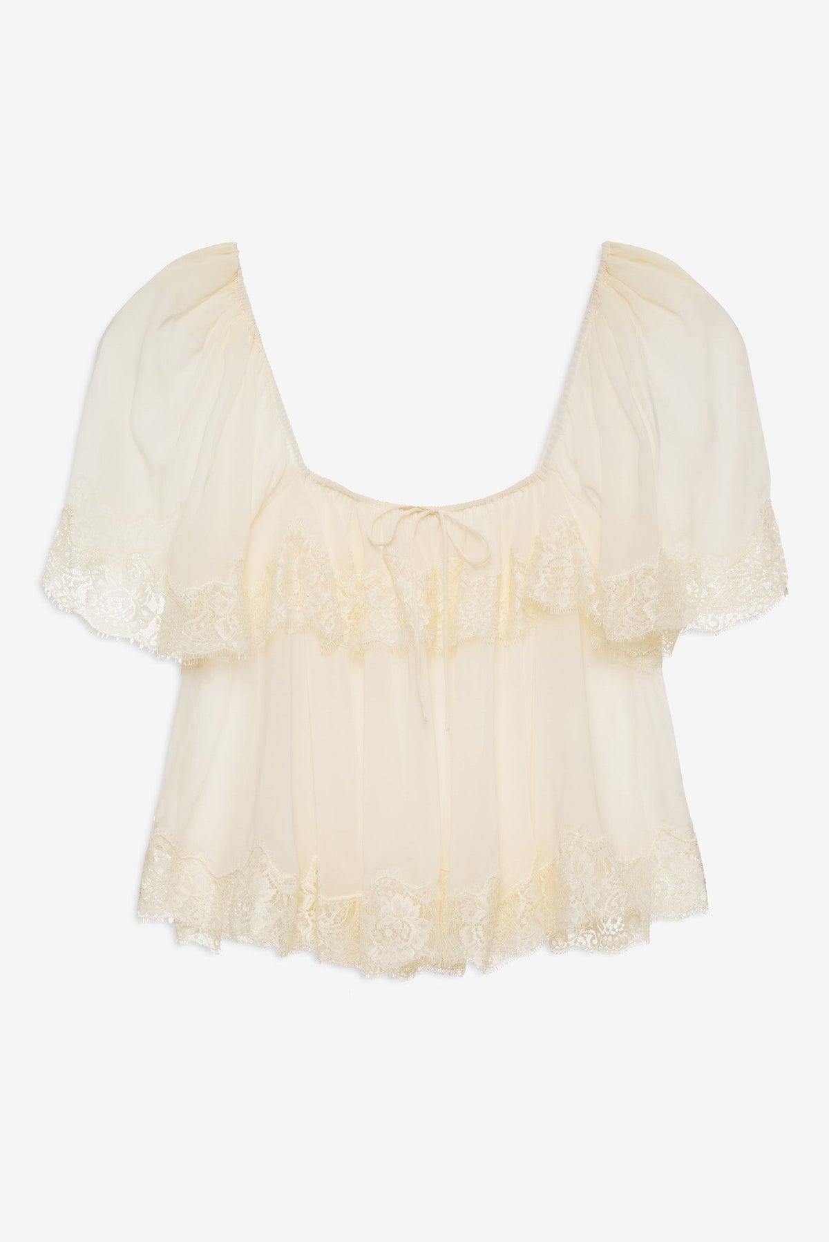 Juniper Top - Vintage Cream