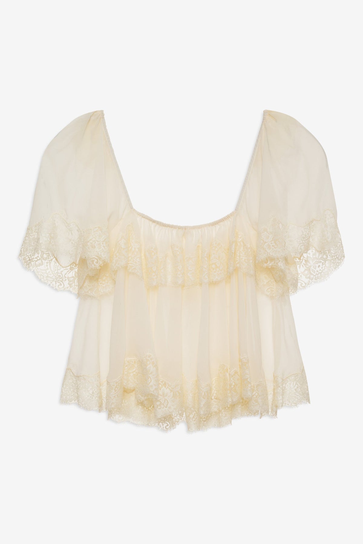 Juniper Top - Vintage Cream
