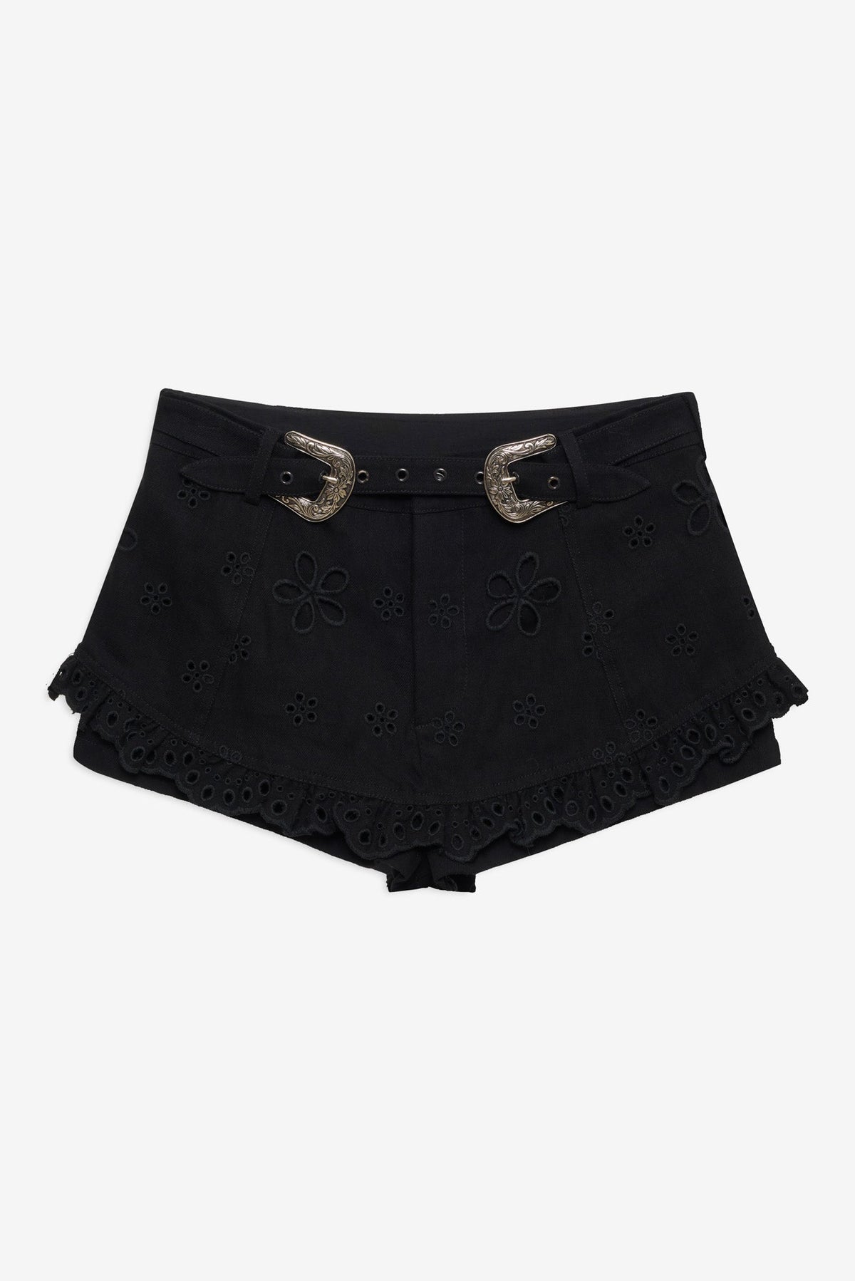 Yasmin Denim Skort - Black