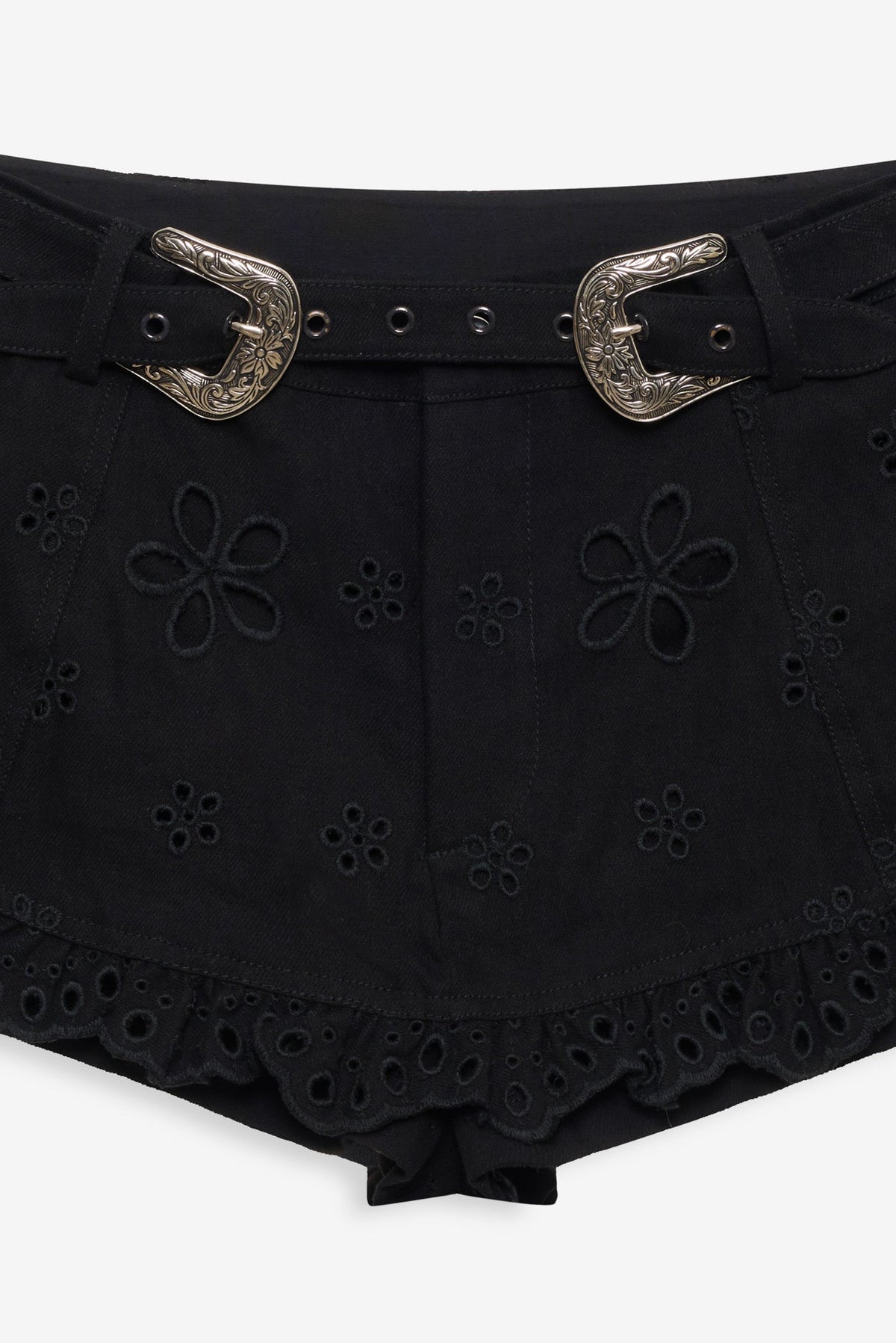 Yasmin Denim Skort - Black