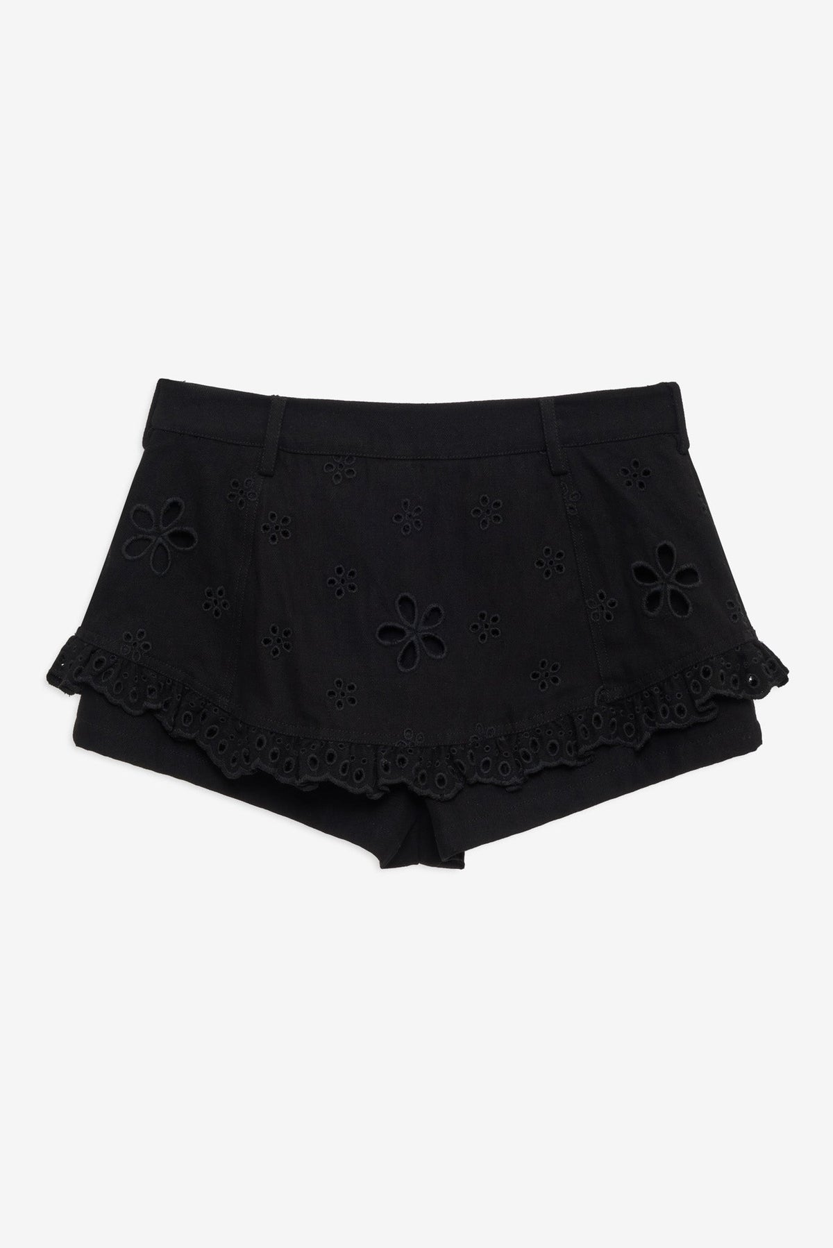 Yasmin Denim Skort - Black