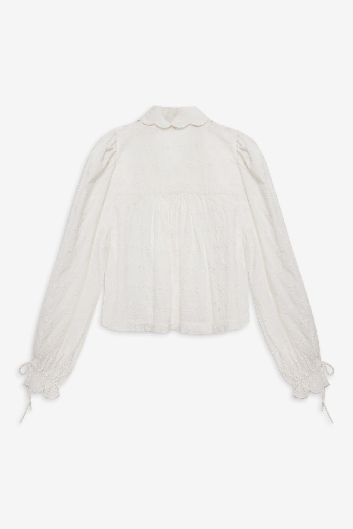 Edie Eyelet Top - White