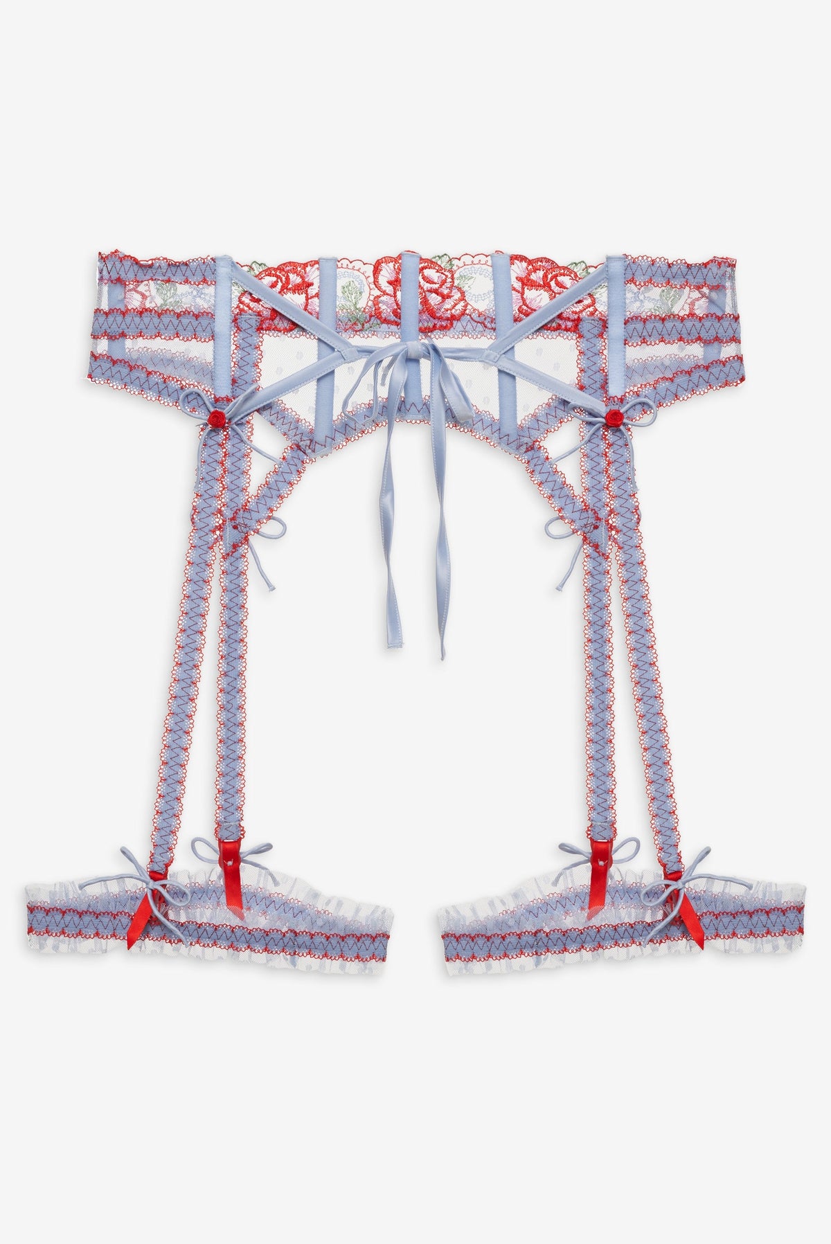 First Crush Garter - Blue