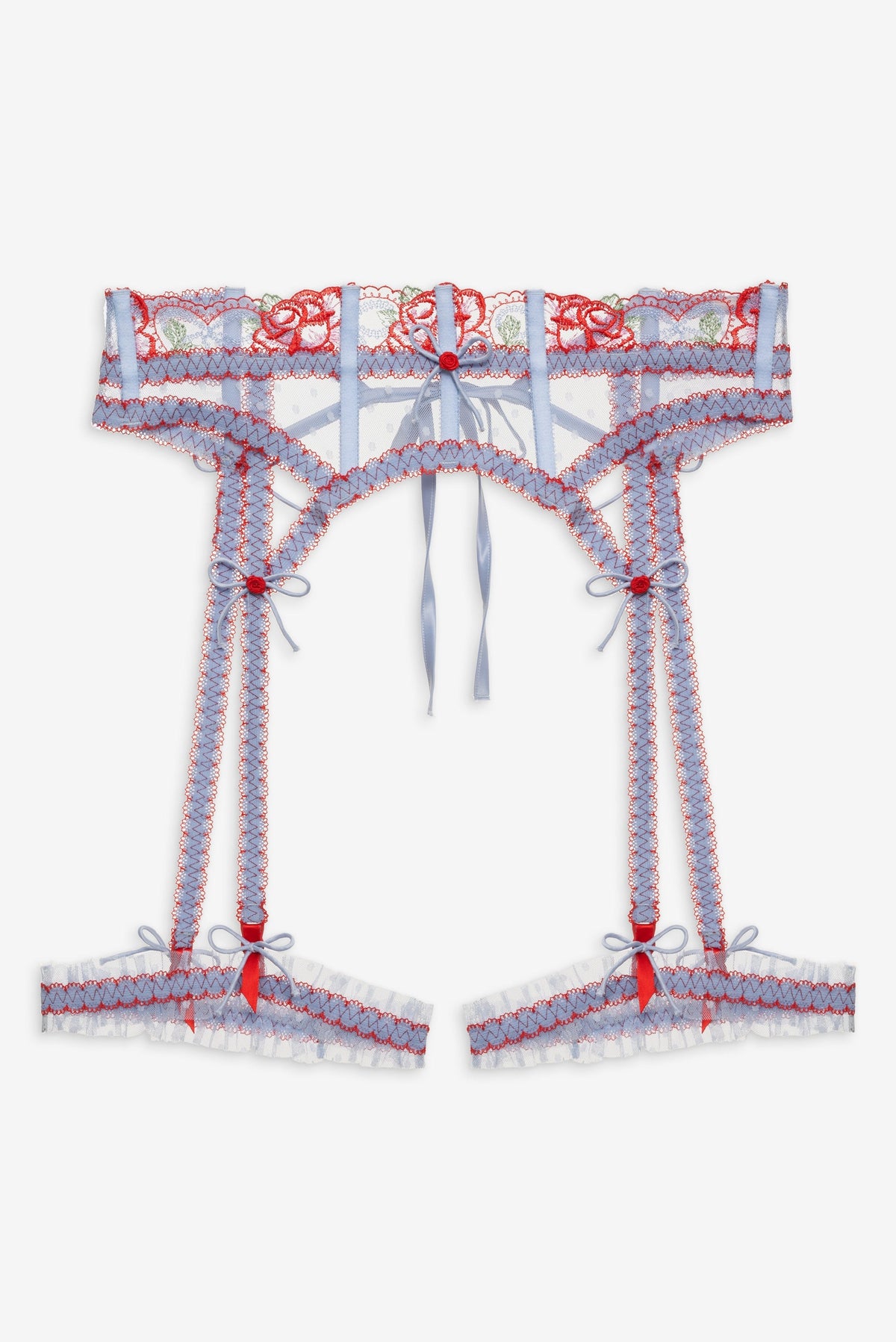 First Crush Garter - Blue