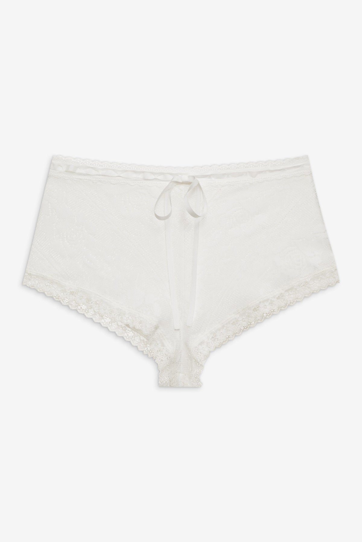 Antique Store Lace Shorts - White