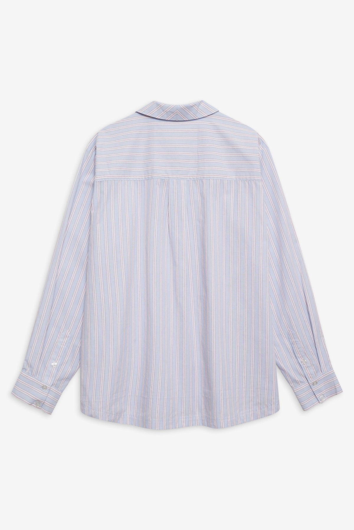 Lakeside Stripe Button Down Top - Blue