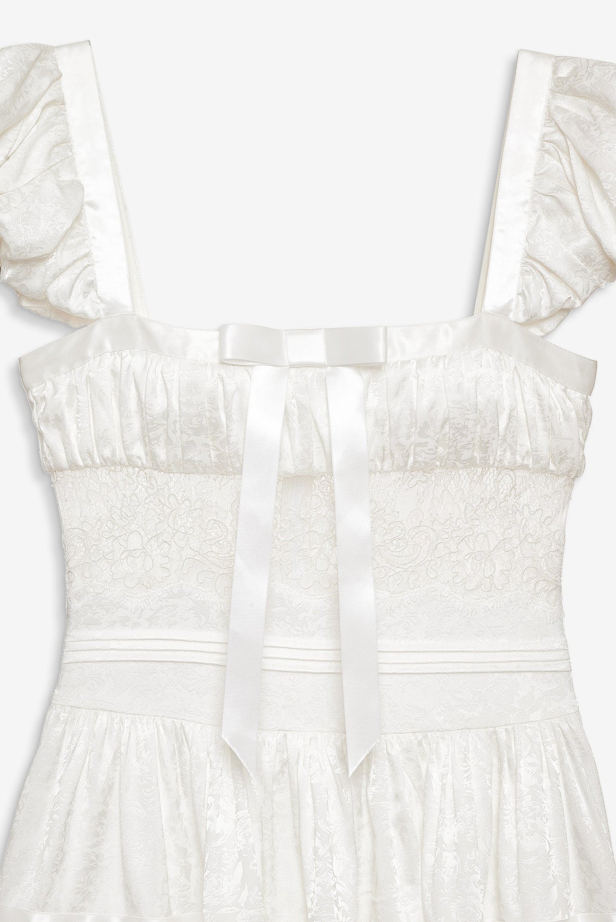 Annabelle Lace Gown - Cream