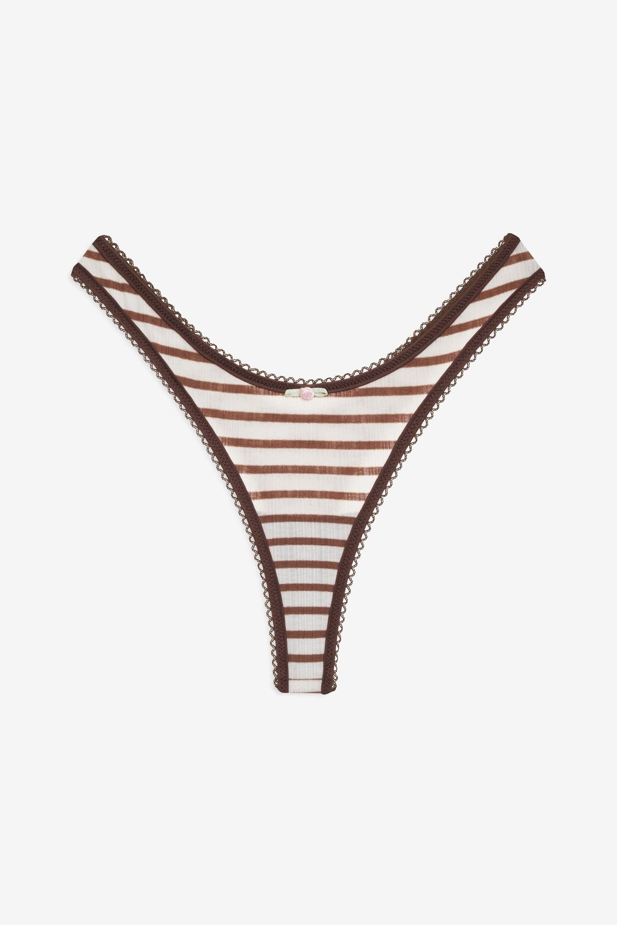 Bella Thong Panty - Brown