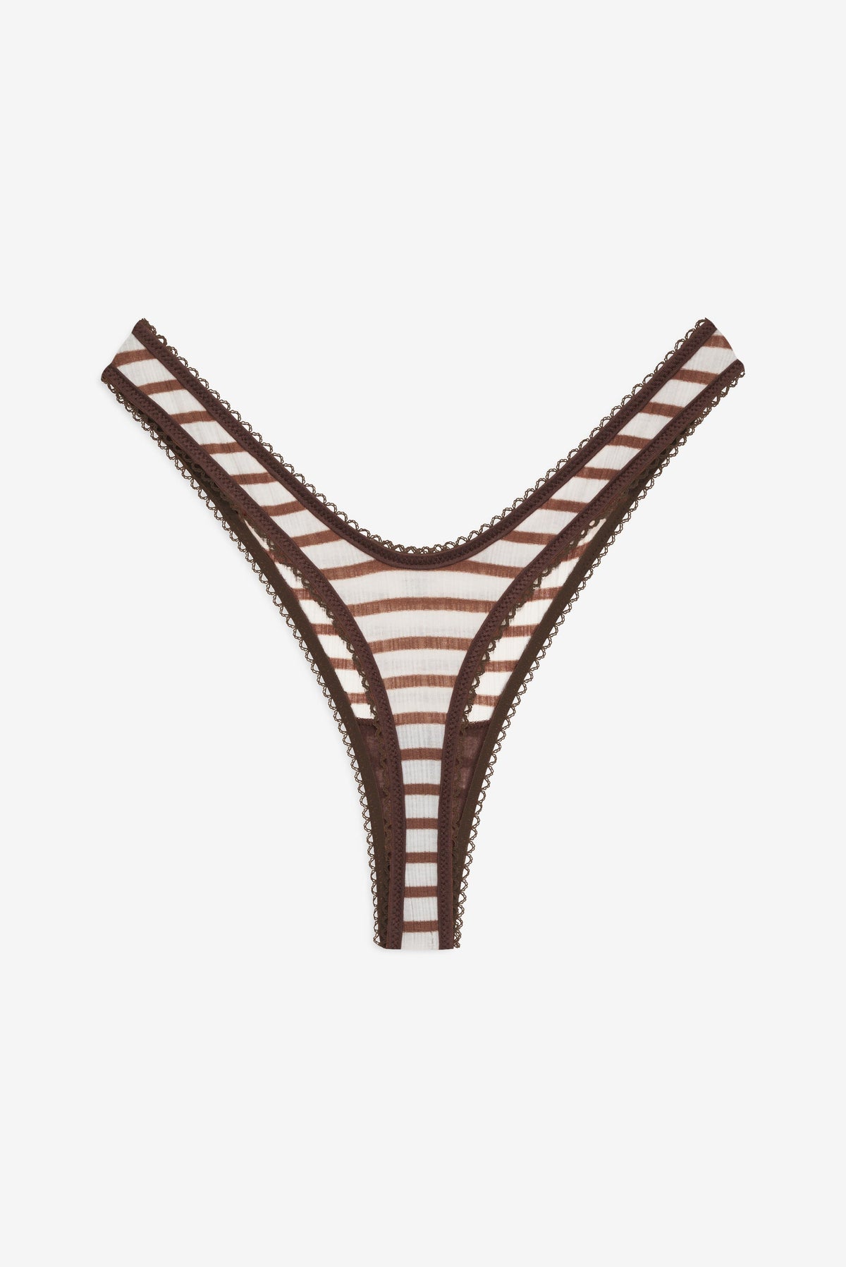 Bella Thong Panty - Brown