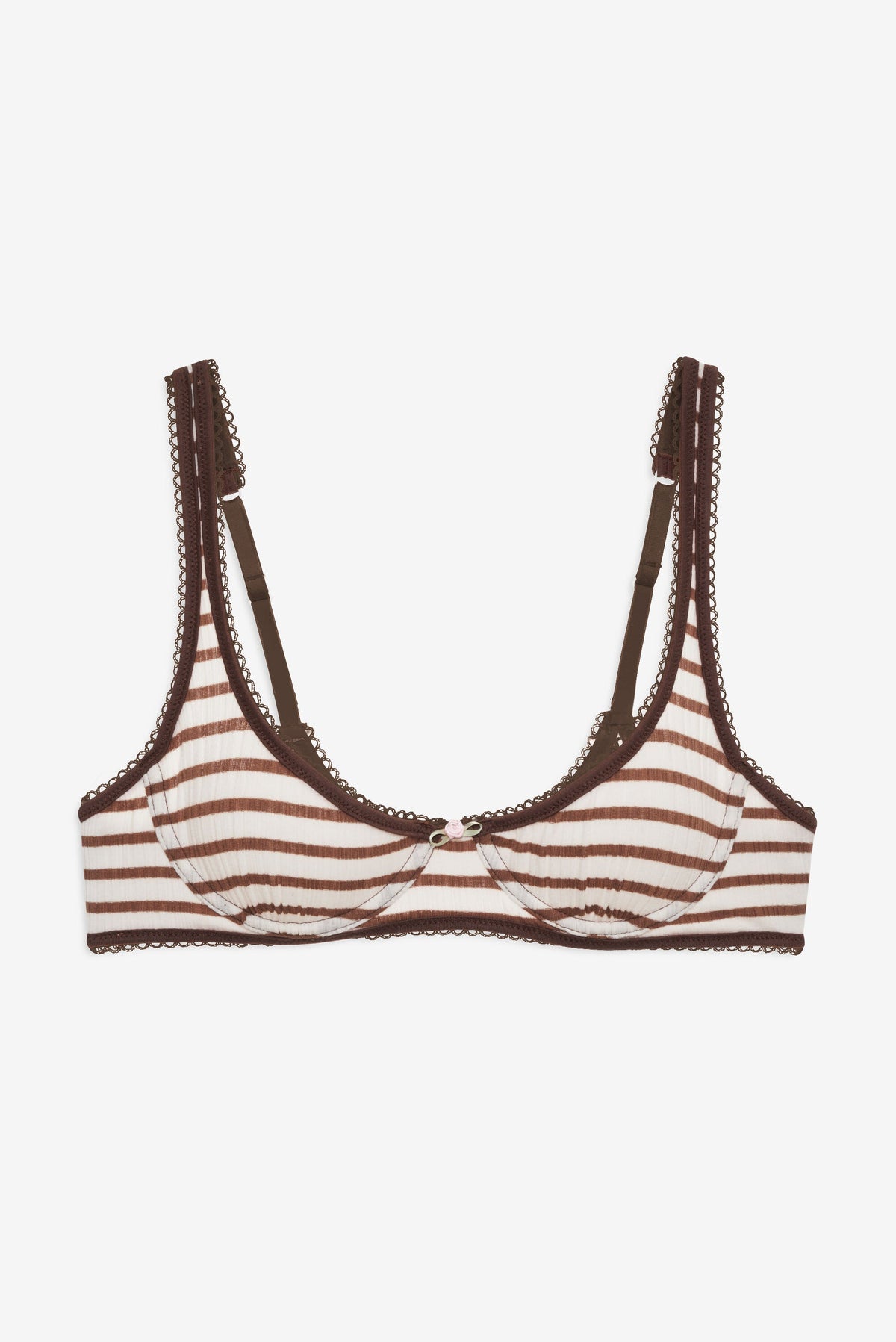 Bella Underwire Bra - Brown