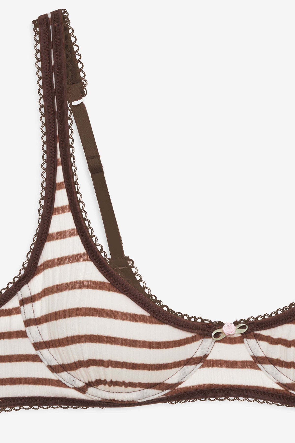 Bella Underwire Bra - Brown