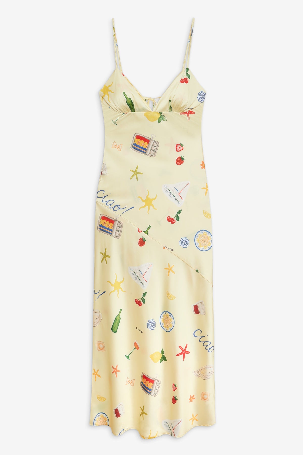 Huda Maxi Dress - Yellow