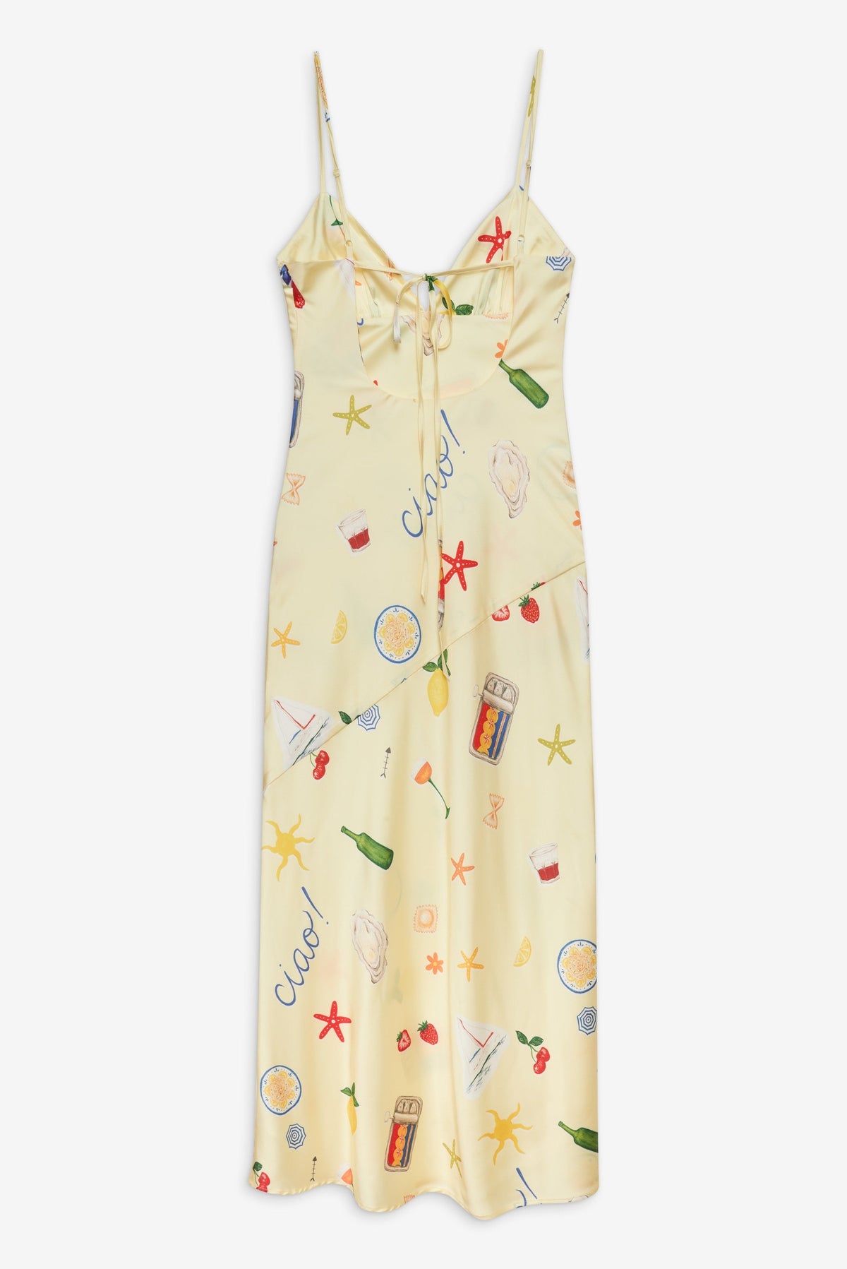 Huda Maxi Dress - Yellow