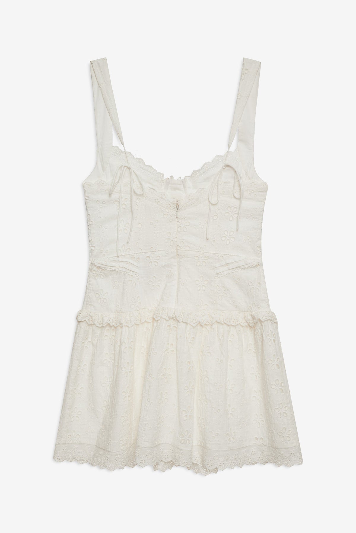 Dreamy Daisy Mini Dress - White