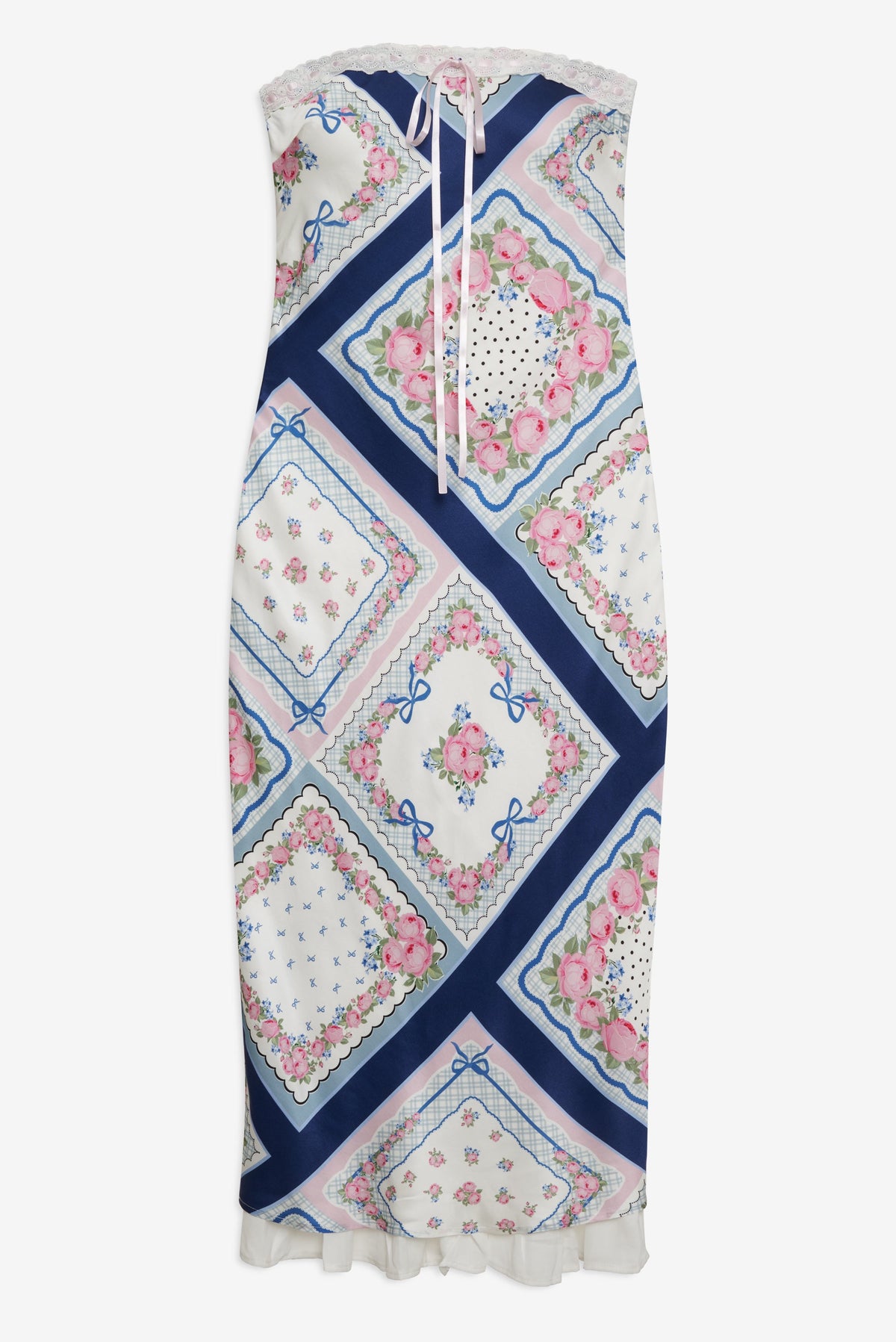 Daisy Mae Midi Dress - Blue