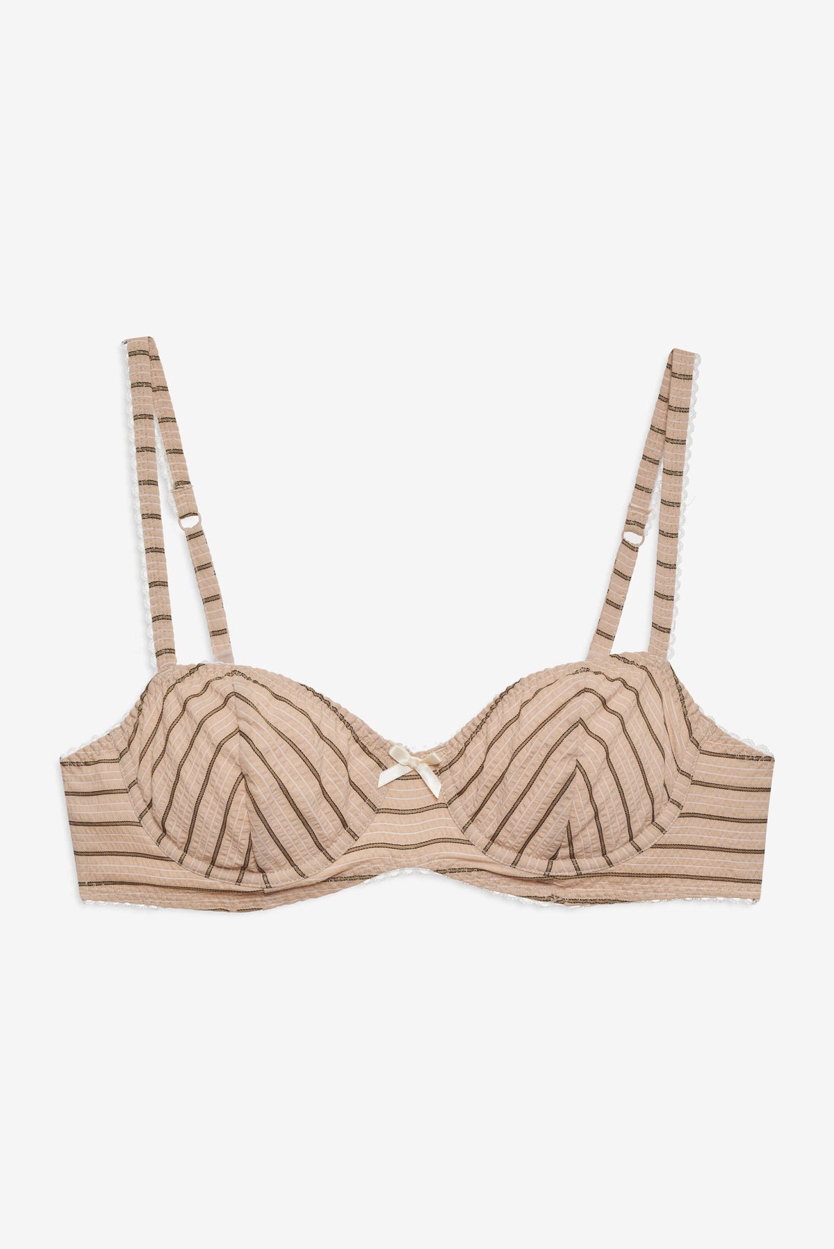 Mindy Underwire Bra - Brown